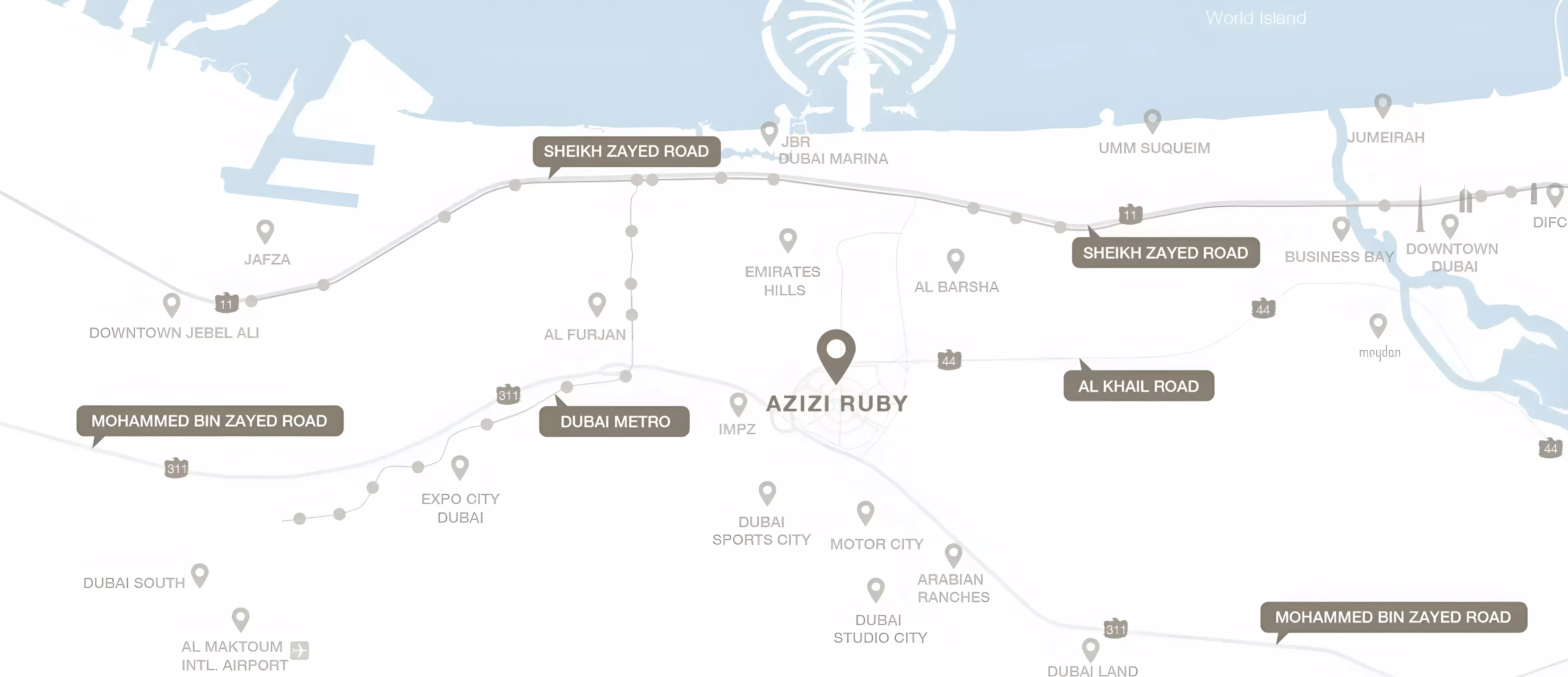 Azizi Ruby – master plan