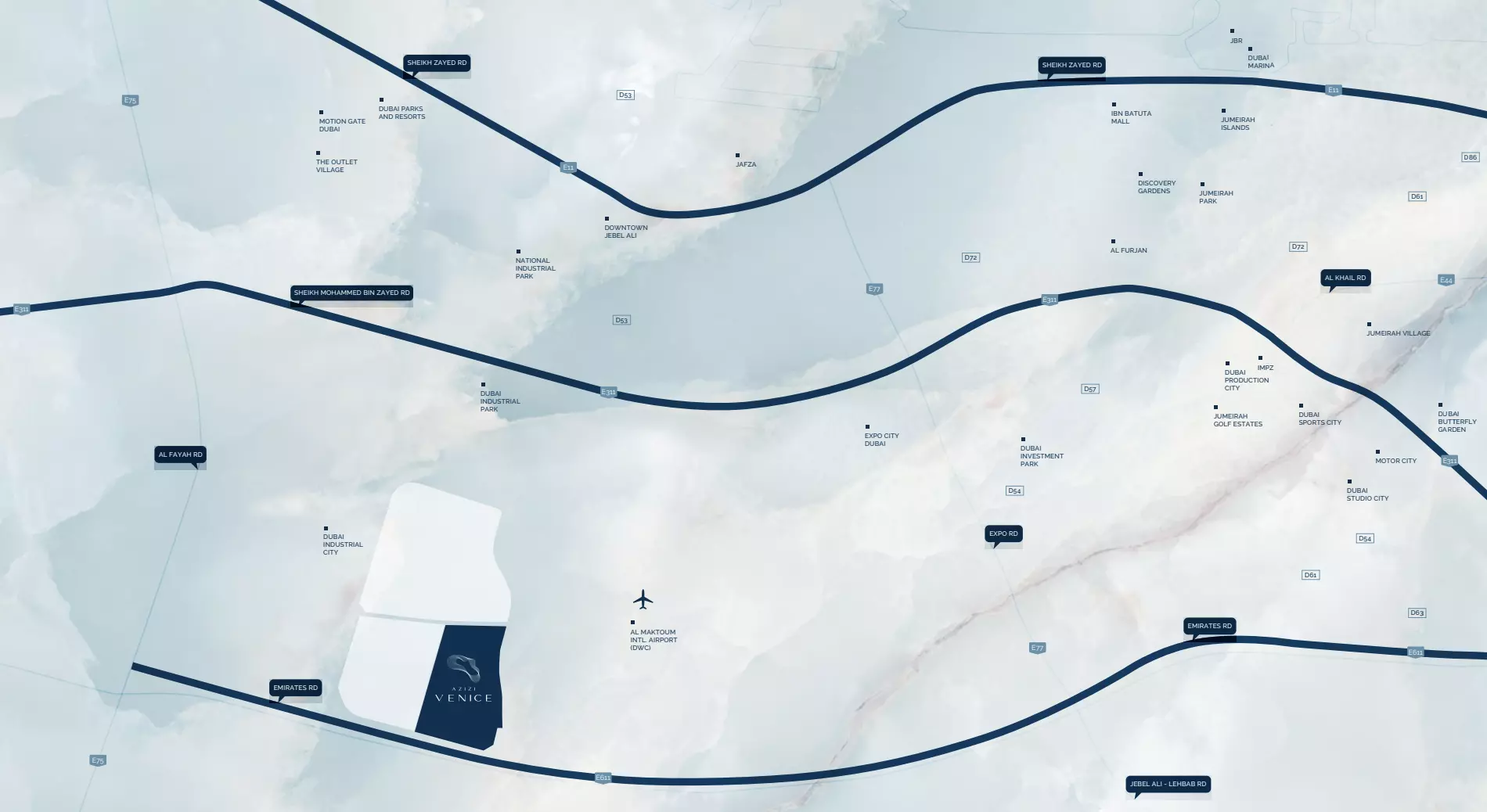 Azizi Venice 14 – master plan