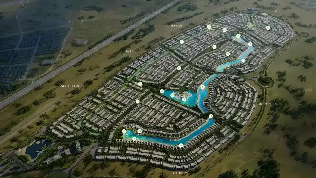 Bali Phase 2 at Damac Islands – master plan