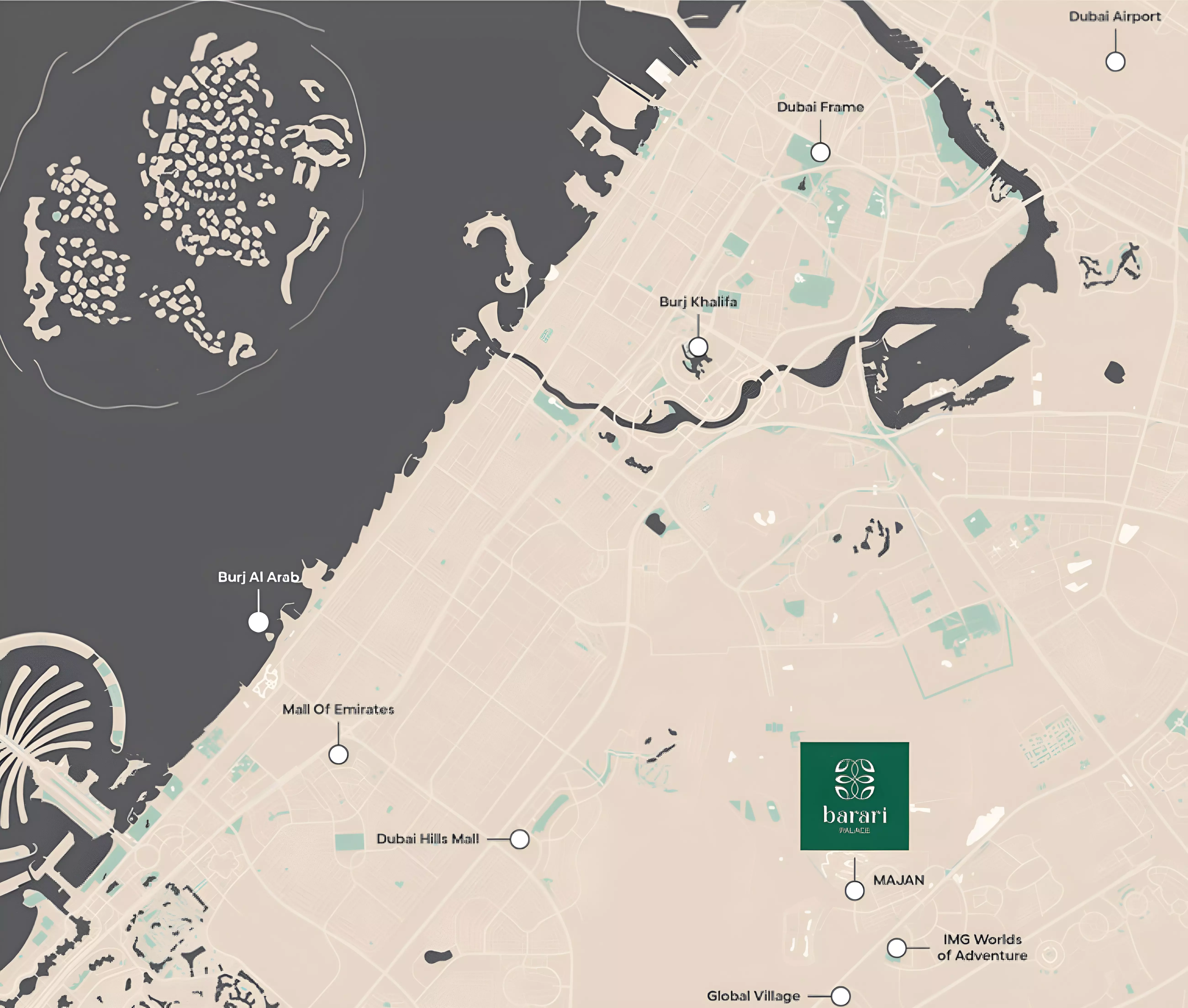 Barari Palace – master plan