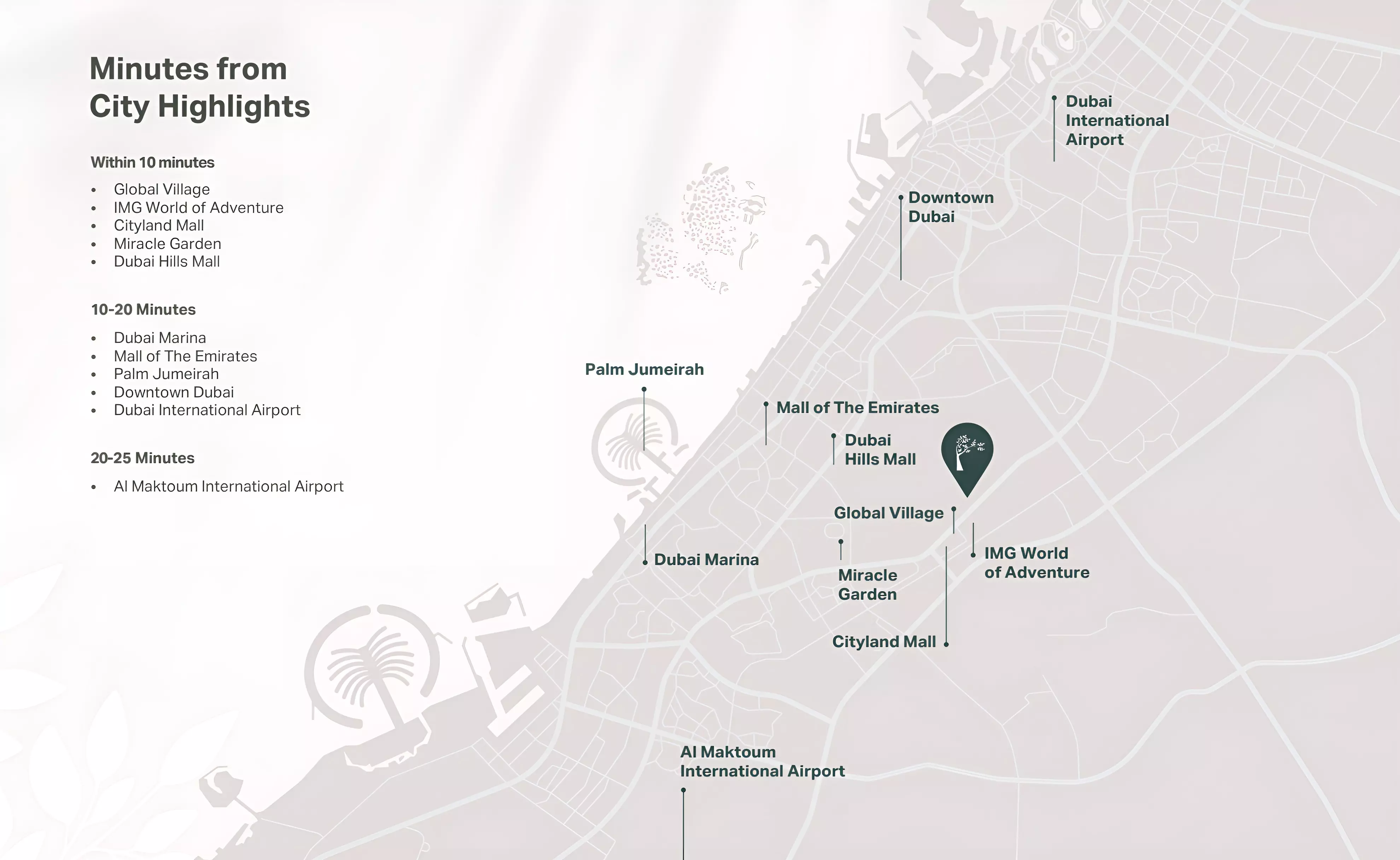 Barari Parks – master plan