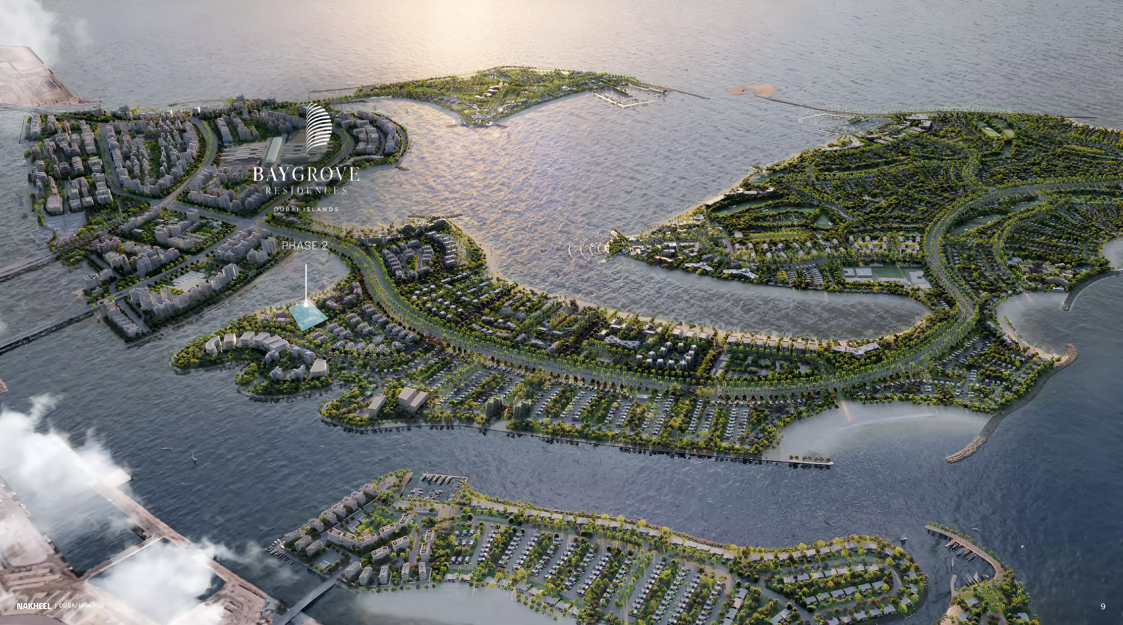 Bay Grove Residences Phase 2 By Nakheel – master plan