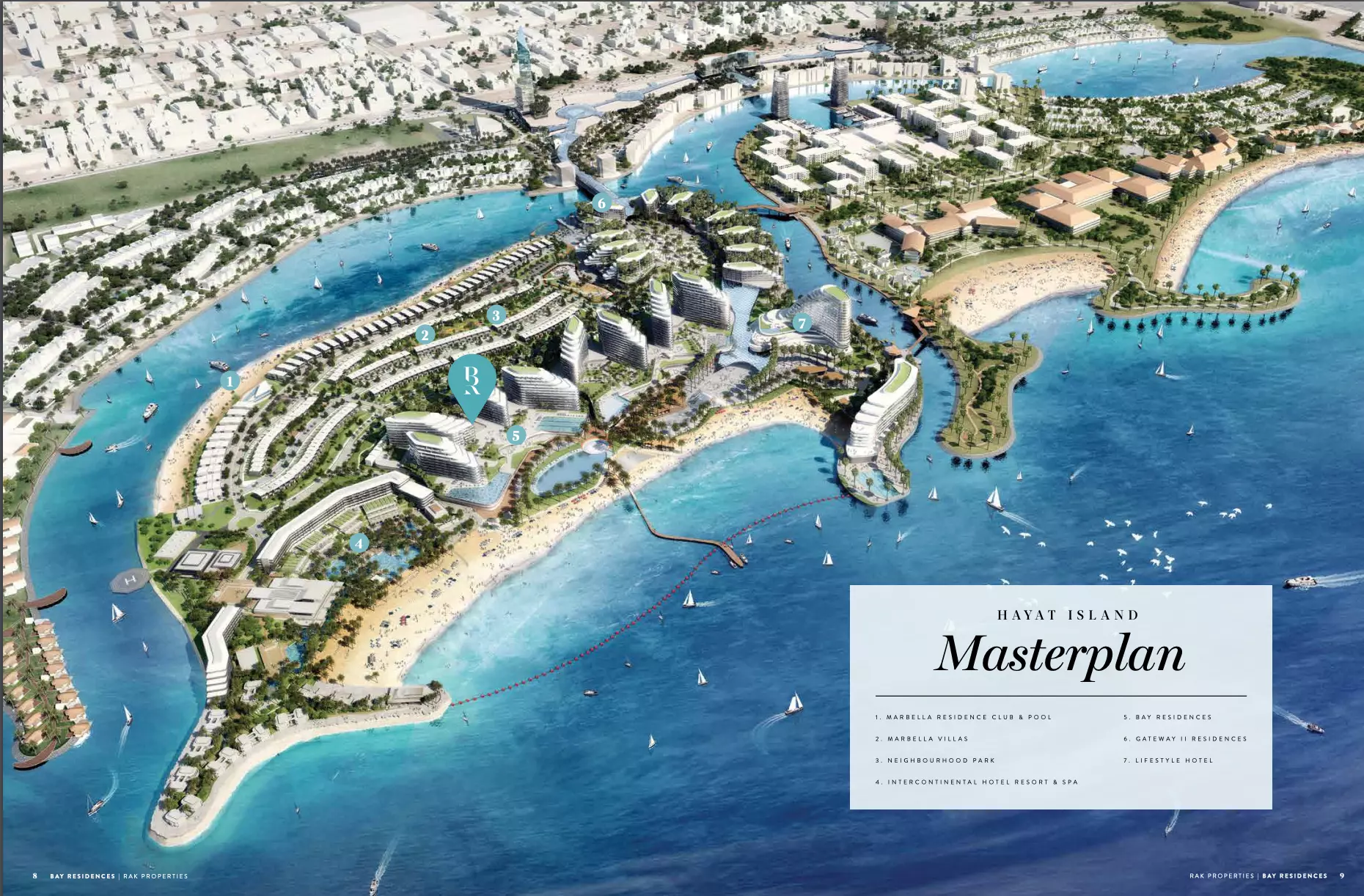 Bay Residences – master plan