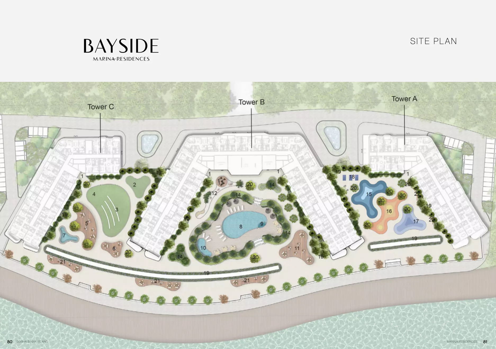 Bayside Marina Residences – master plan