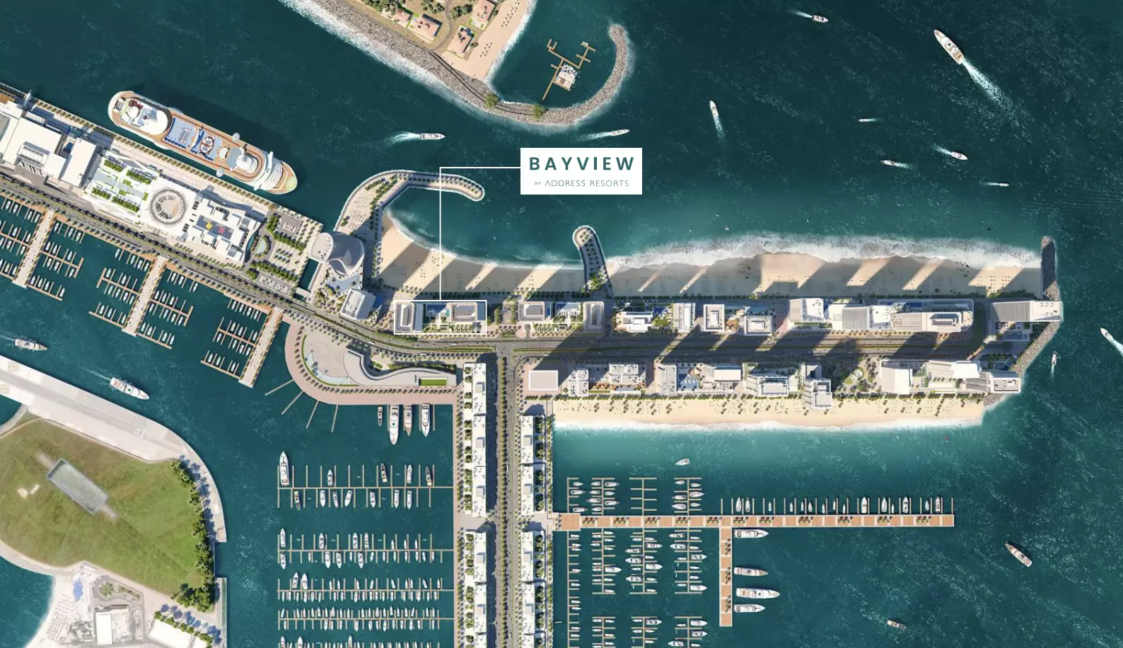 Bayview By Emaar – master plan