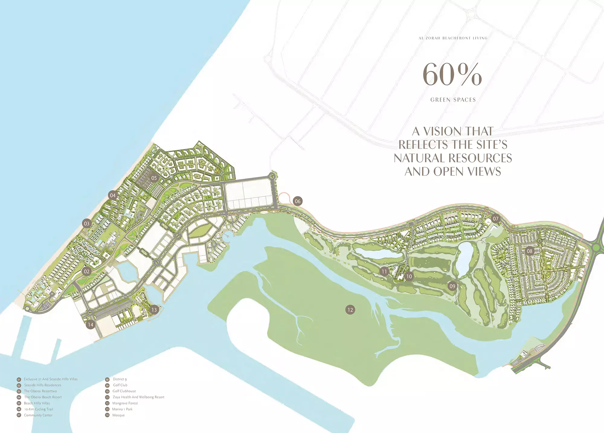 Beach Hills Villas – master plan