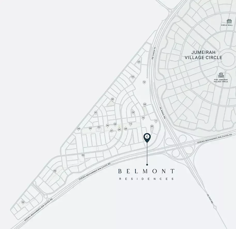 Belmont Residences – master plan