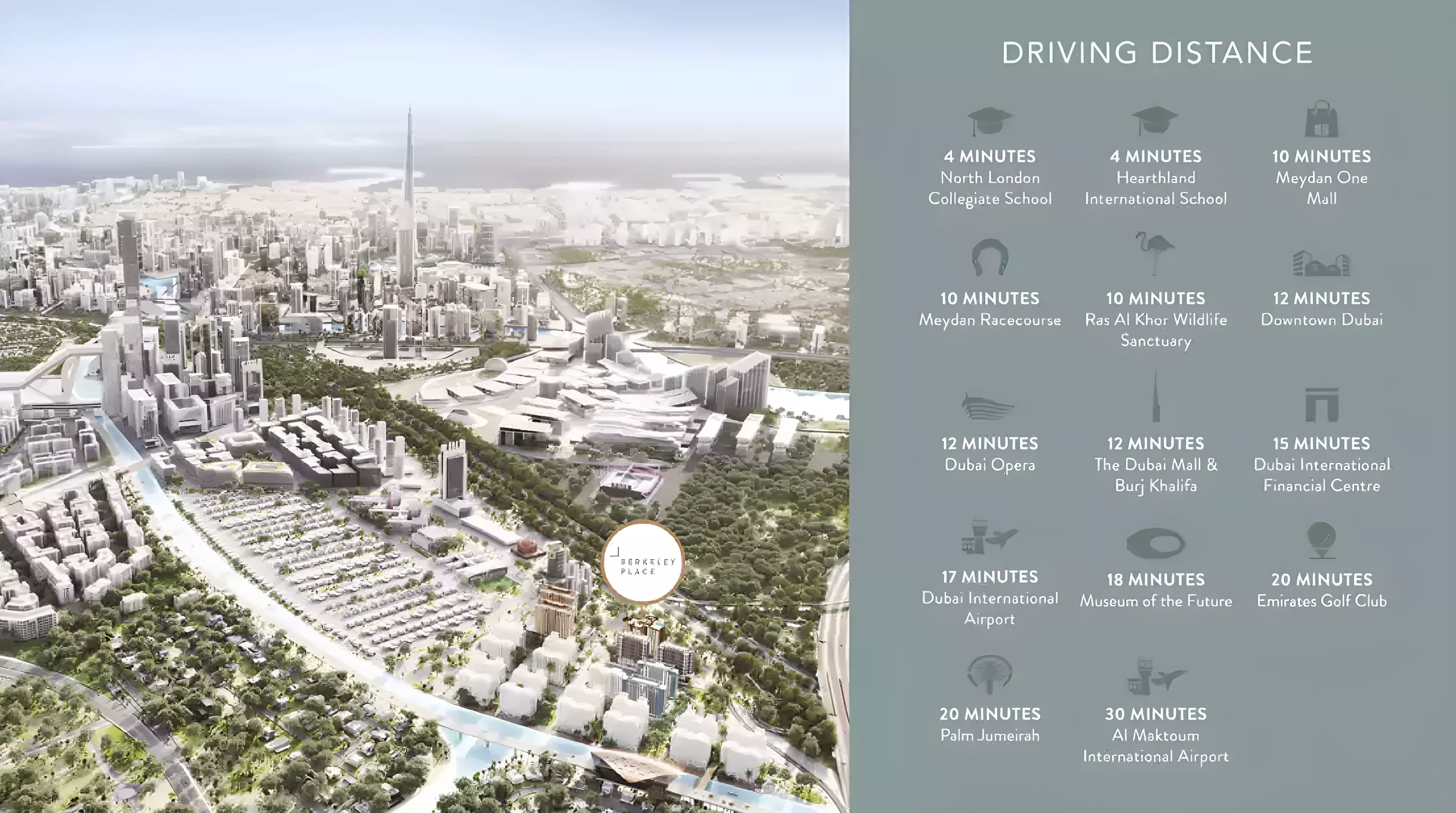 Berkeley Place – master plan