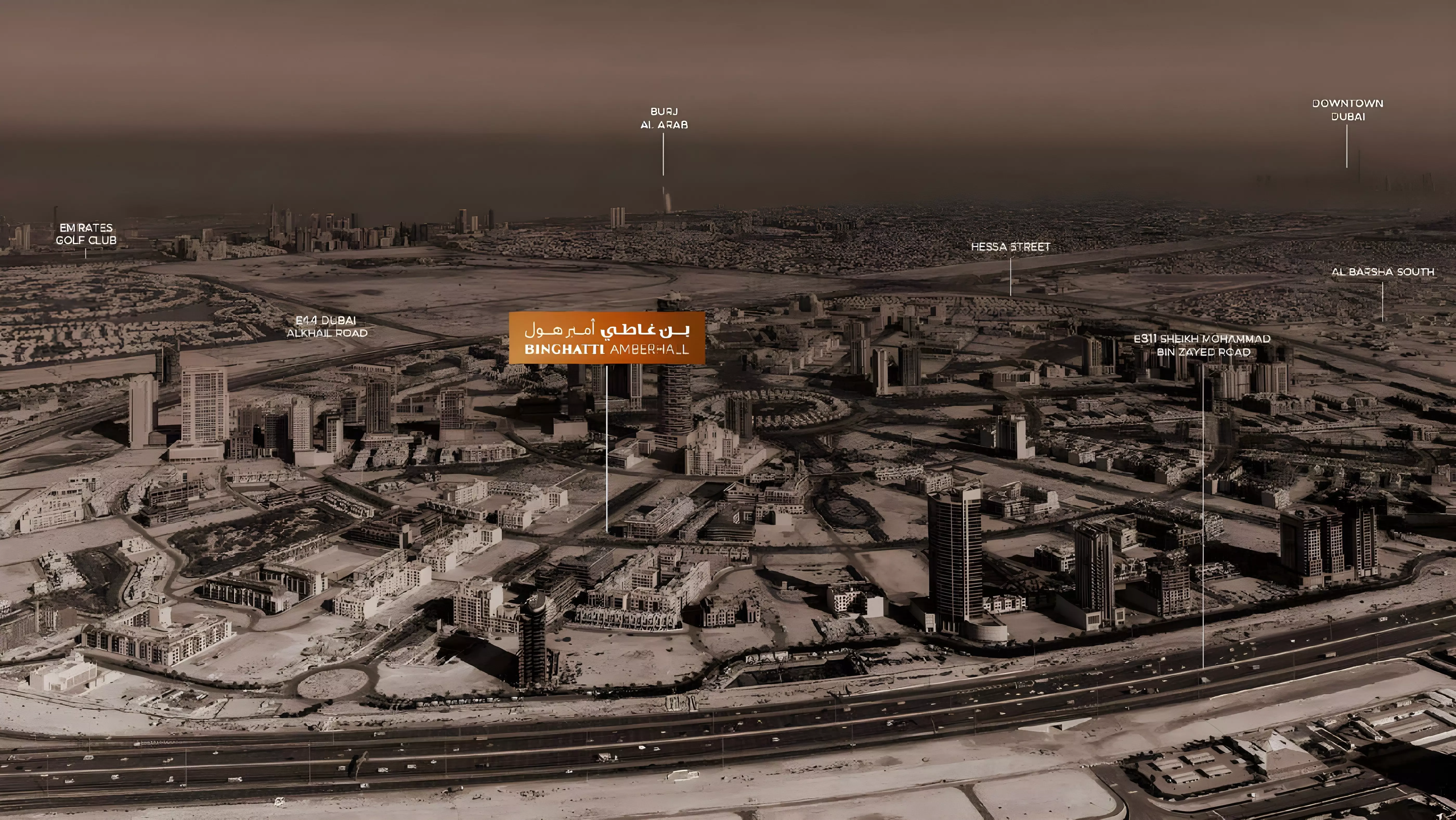 Binghatti Amberhall – master plan