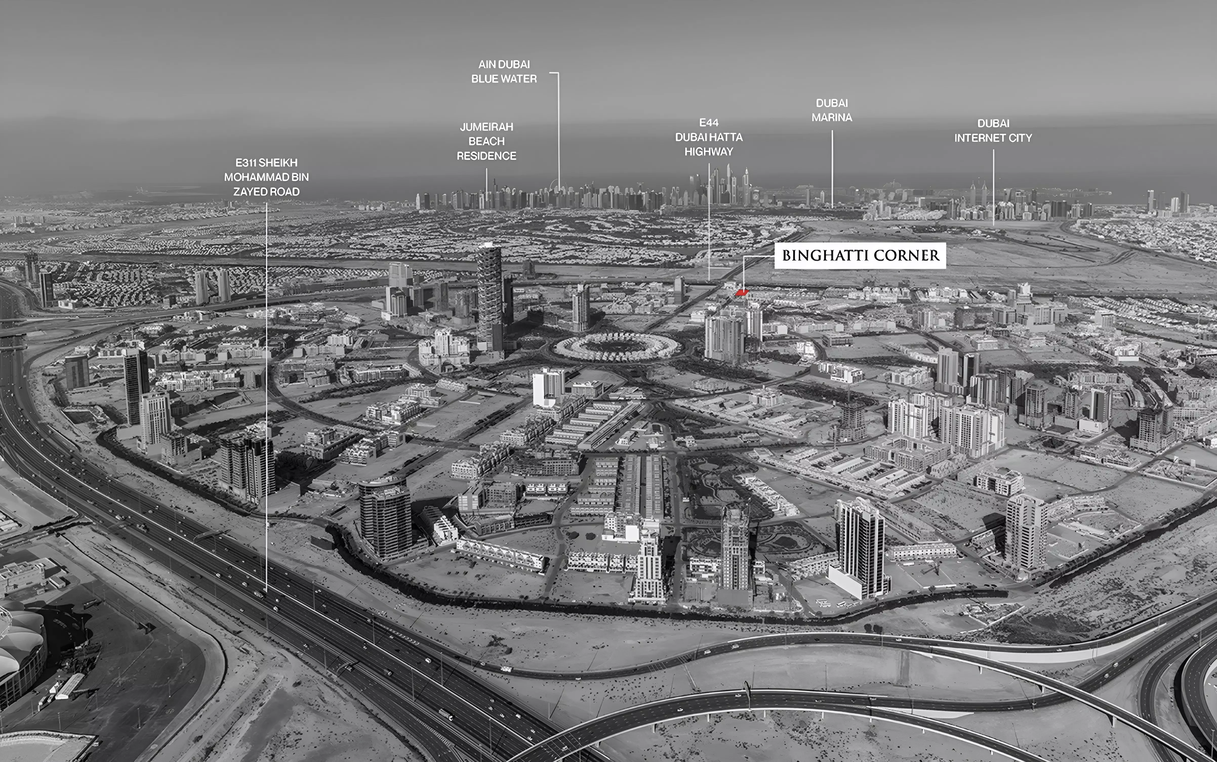 Binghatti Corner – master plan