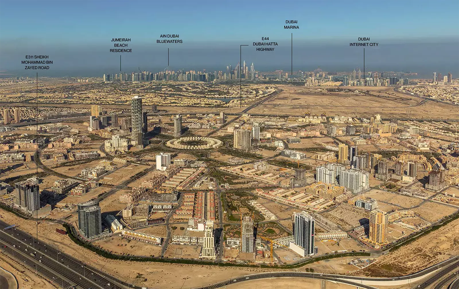 Binghatti Emerald – master plan