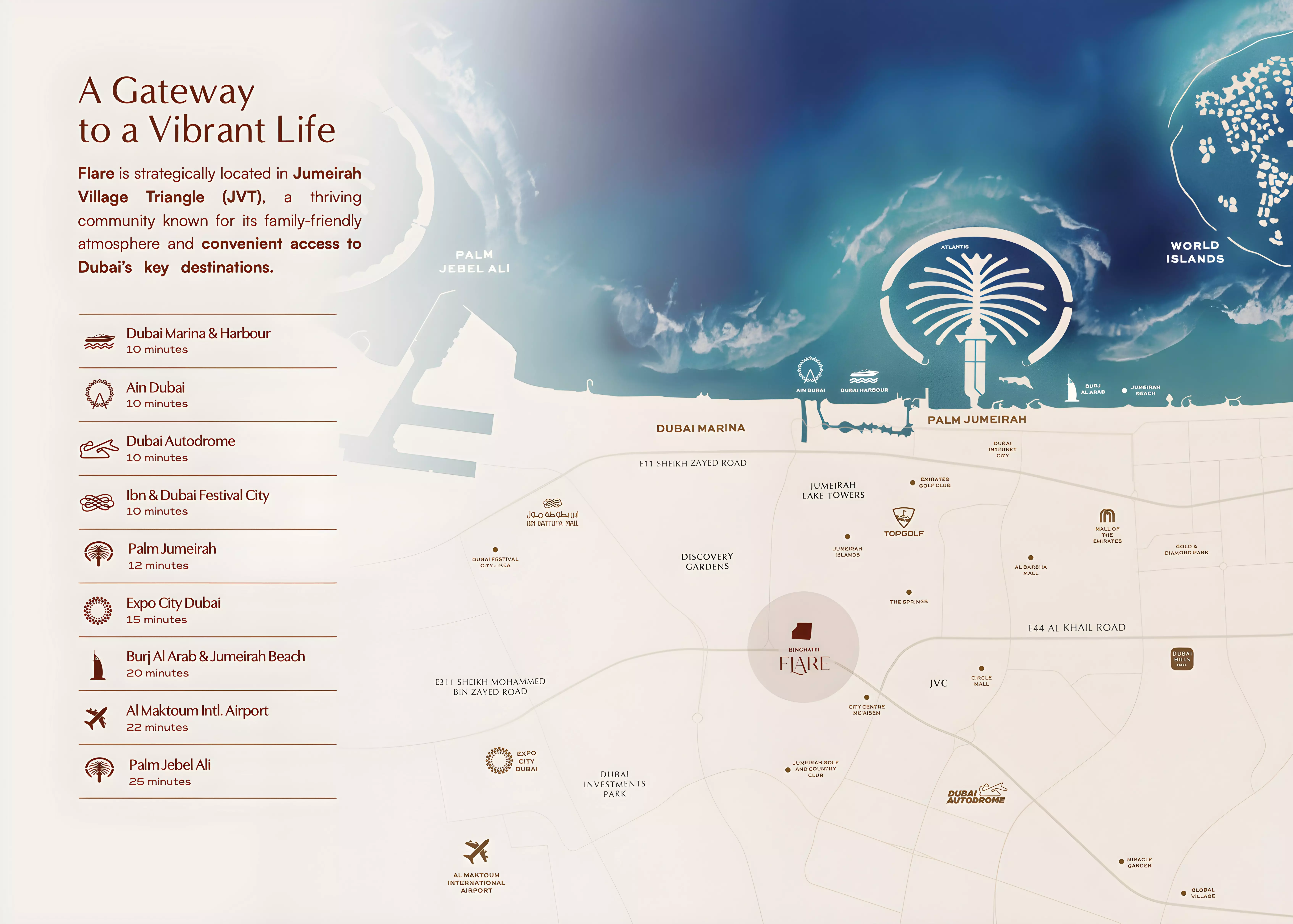 Binghatti Flare 02 – master plan
