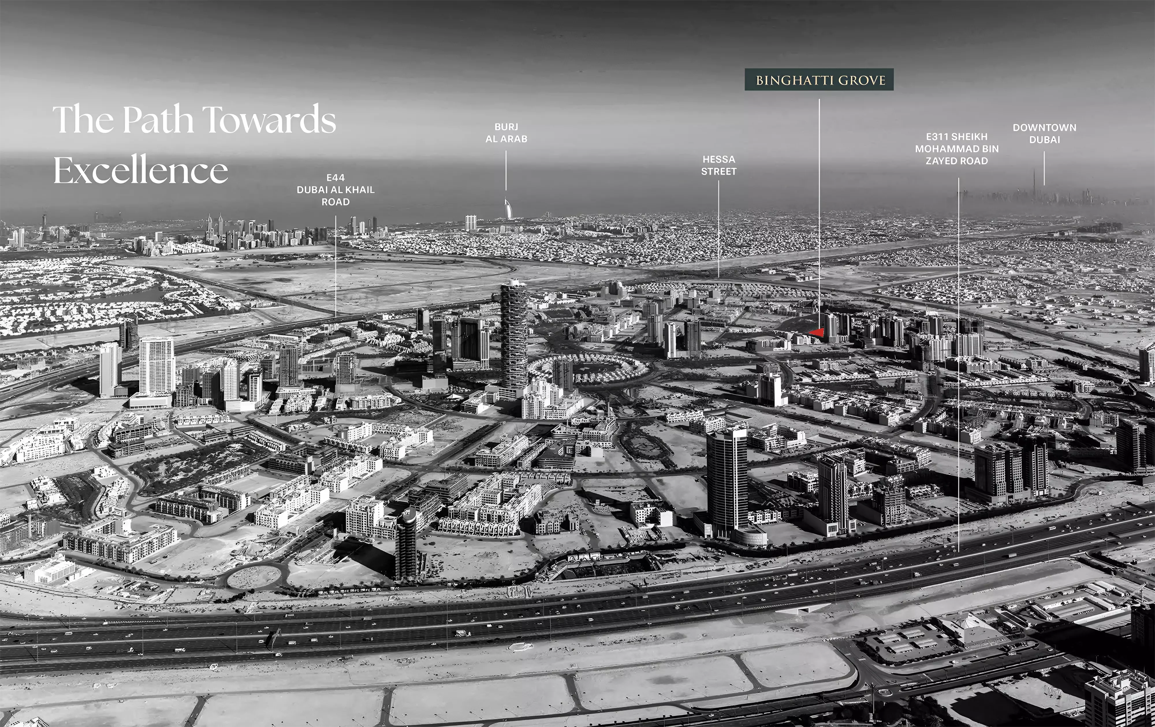 Binghatti Grove – master plan