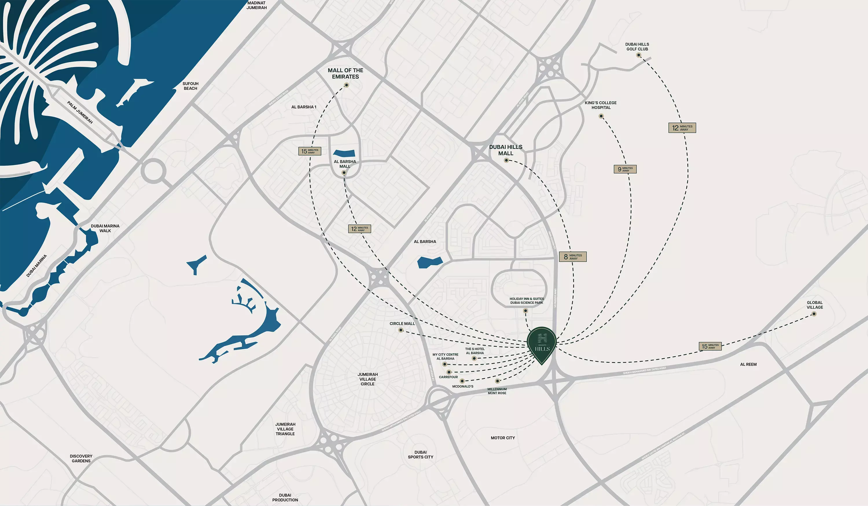 Binghatti Hills Phase 3 By Binghatti – master plan