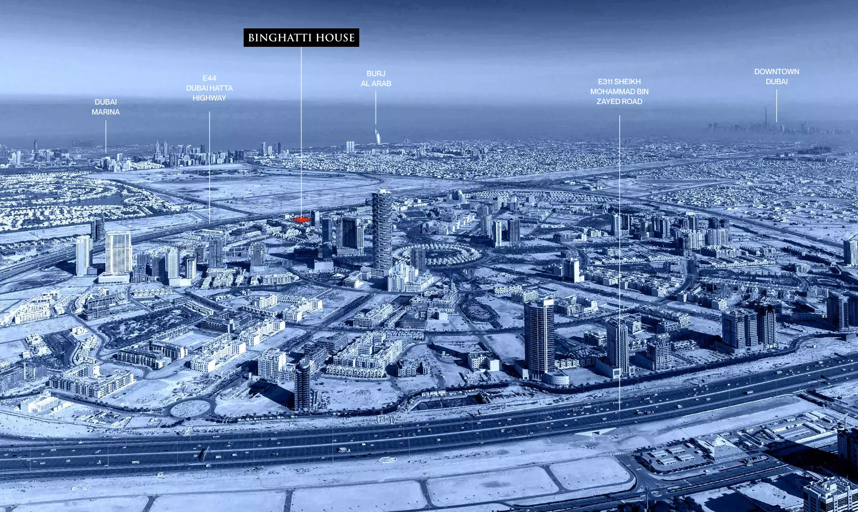 Binghatti House – master plan
