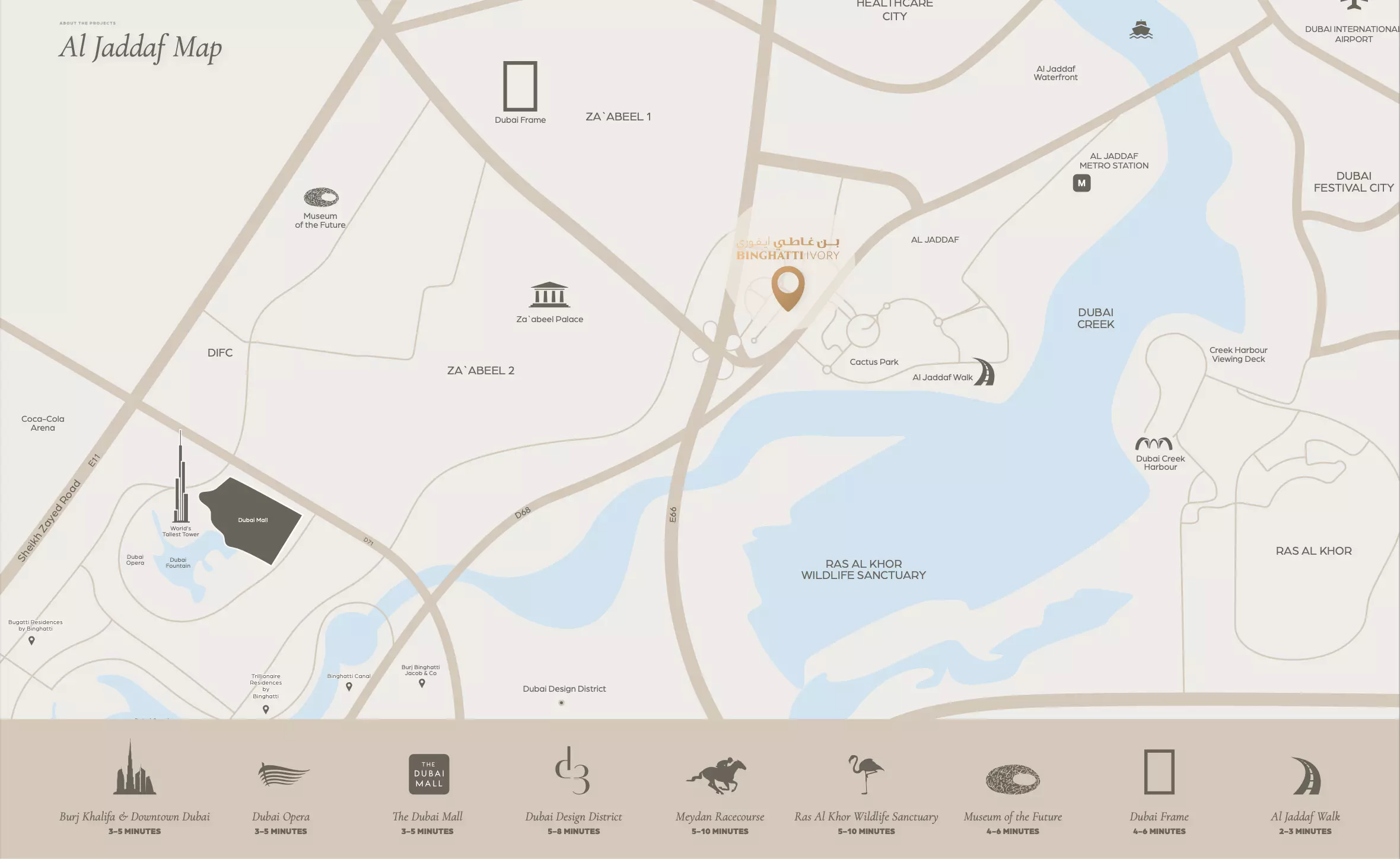 Binghatti Ivory – master plan