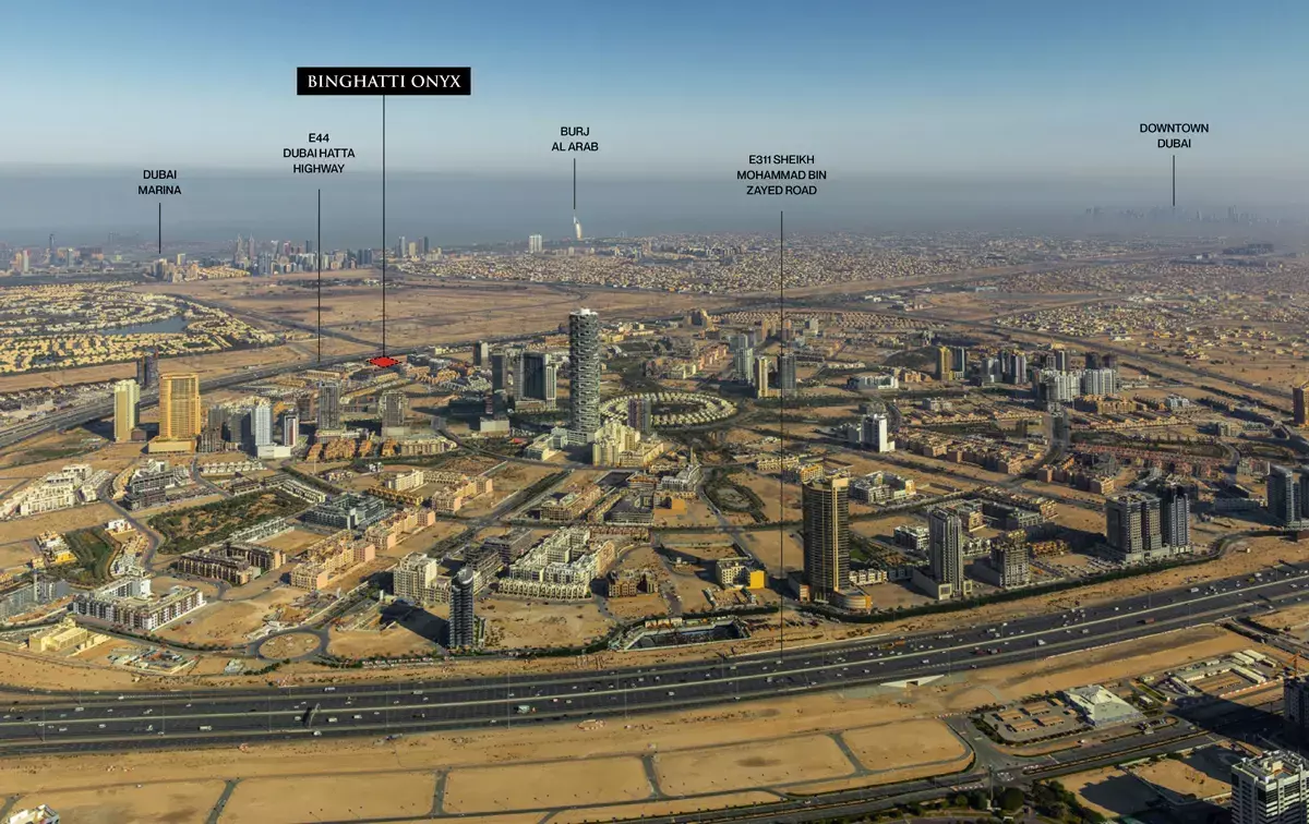 Binghatti Onyx – master plan