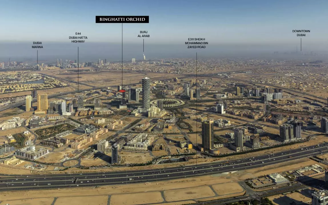 Binghatti Orchid – master plan