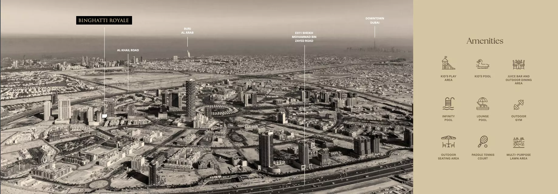 Binghatti Royale – master plan