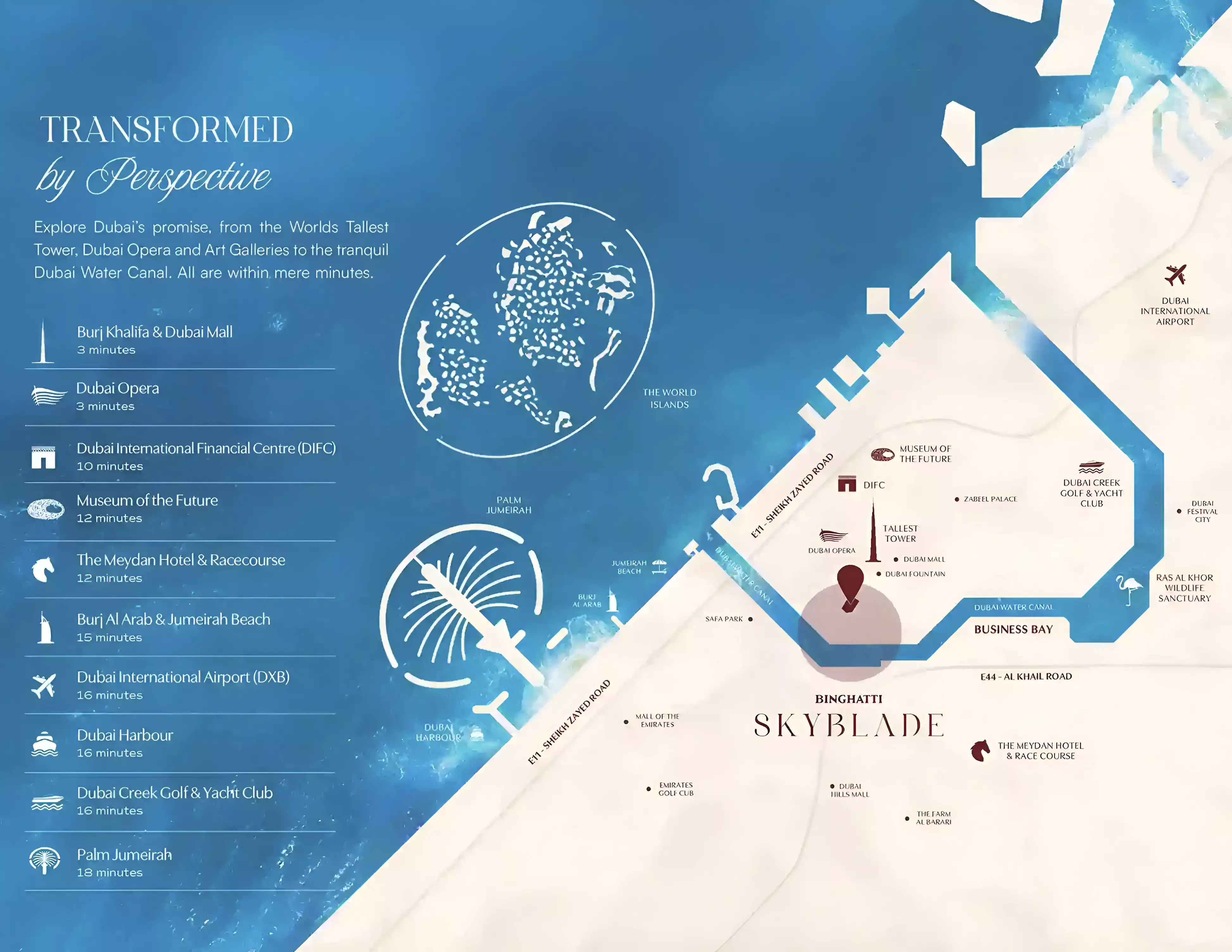 Binghatti Skyblade – master plan
