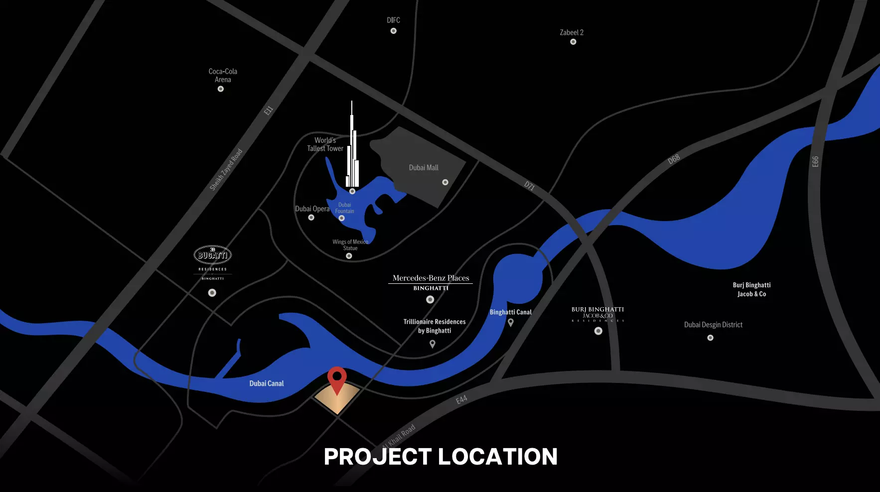 Binghatti Skyrise – master plan