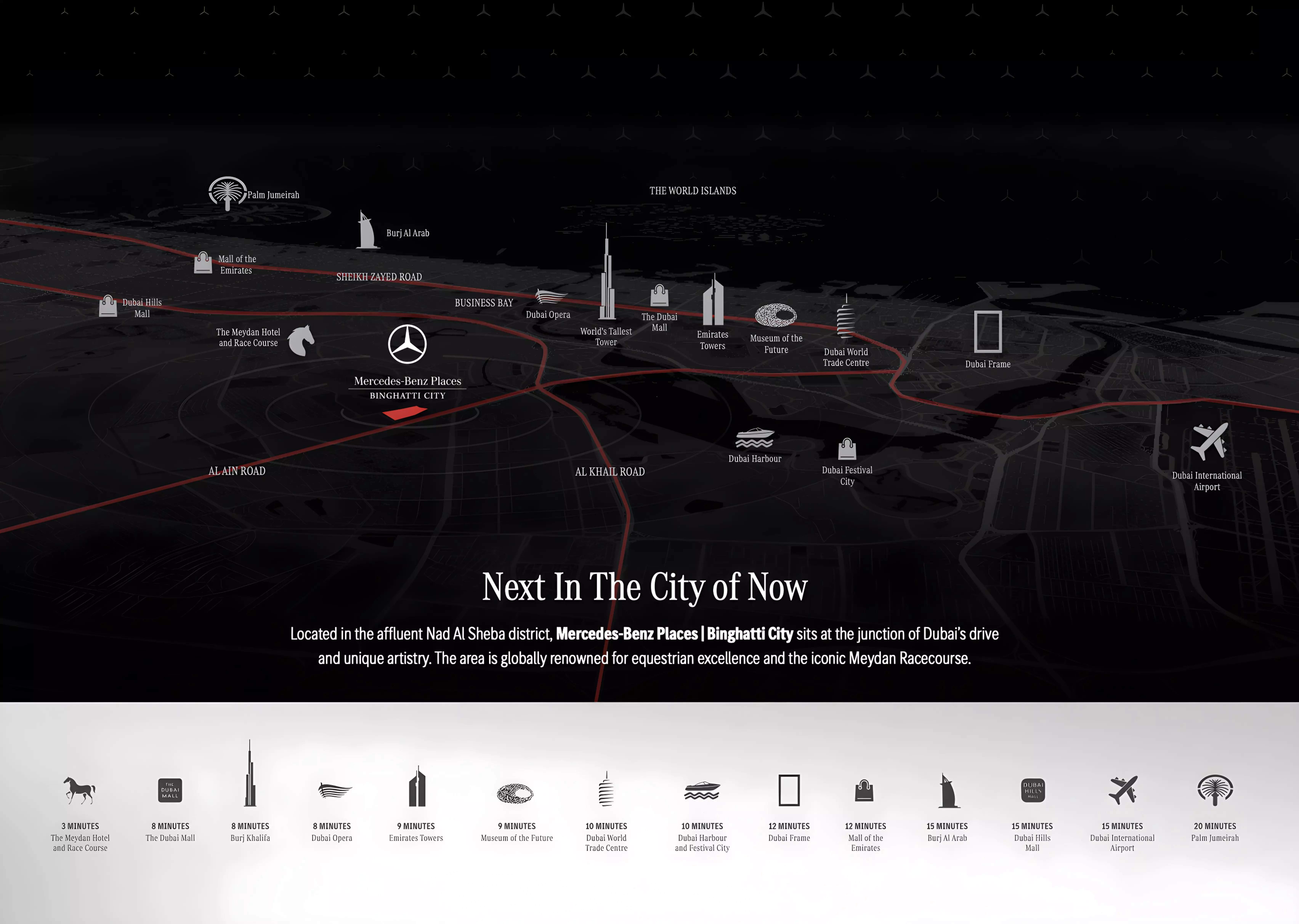 Binghatti Vision Iconic – master plan