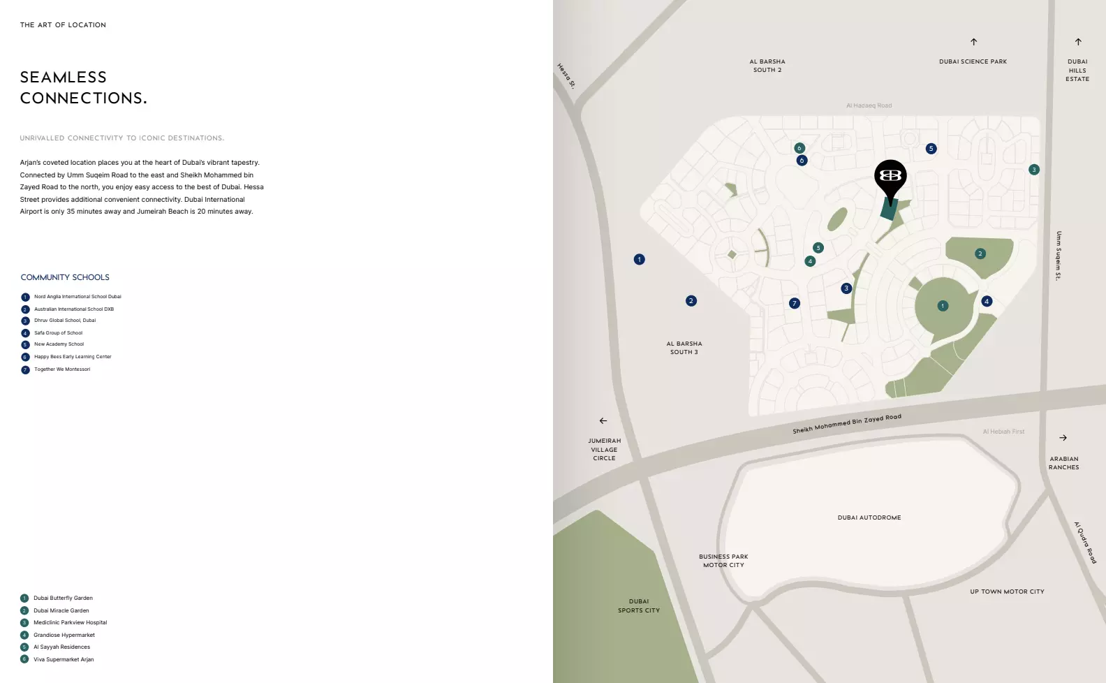Bond Enclave – master plan