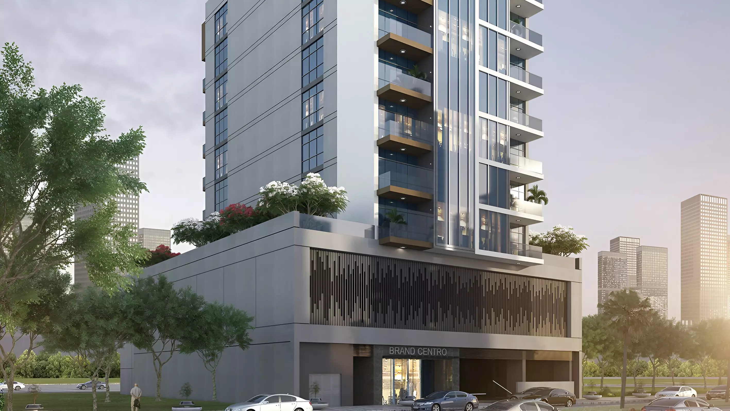 Brand Centro – main view