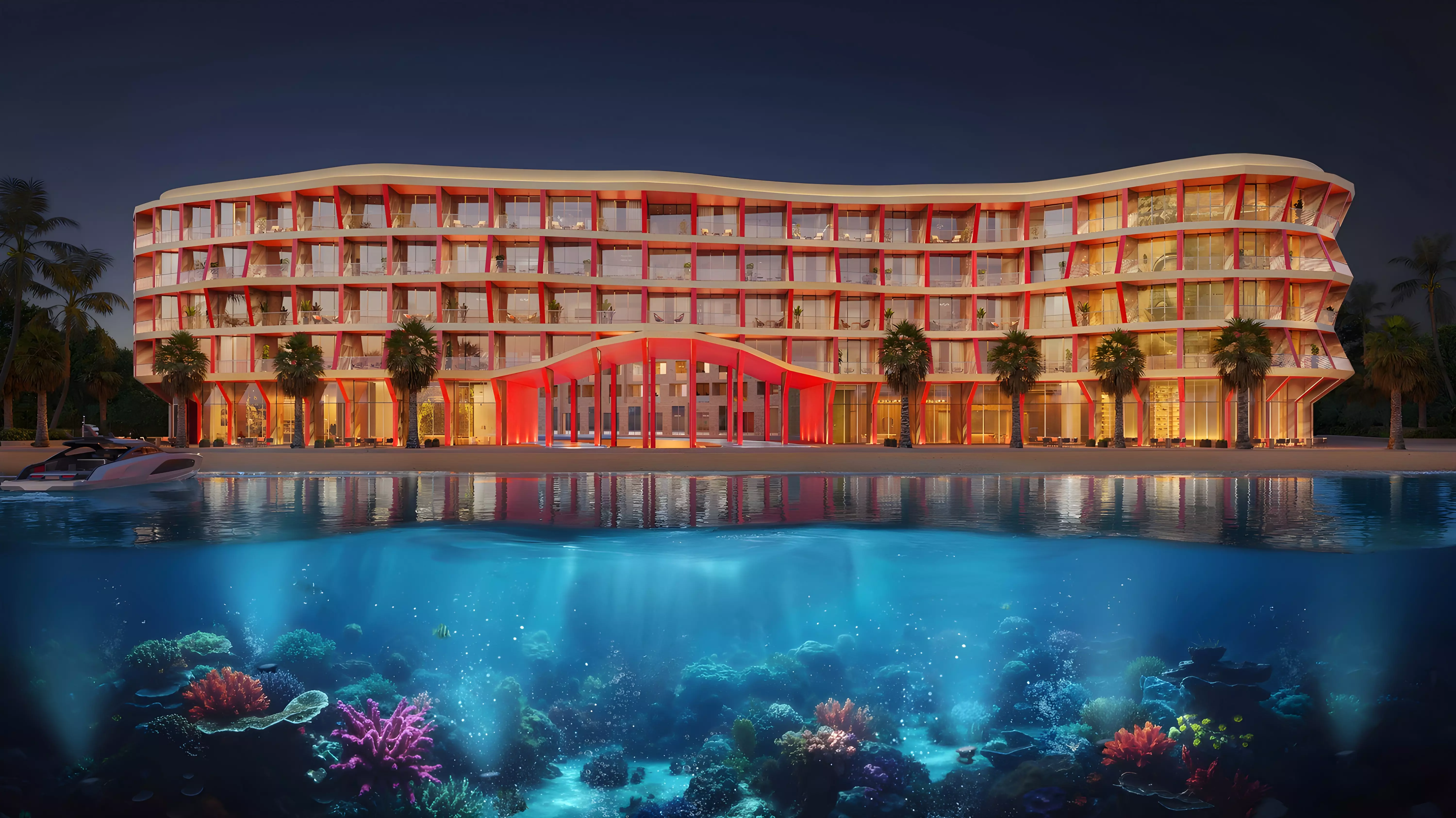 Buddha Bar Hotel and Floating Residences – main view