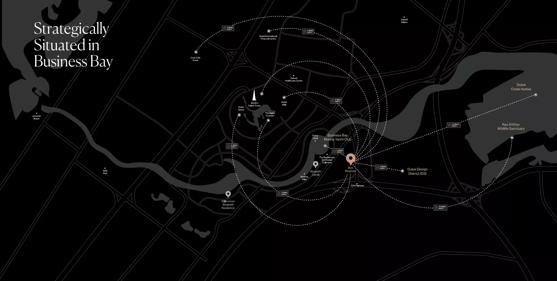 Burj Binghatti Jacob & Co – master plan