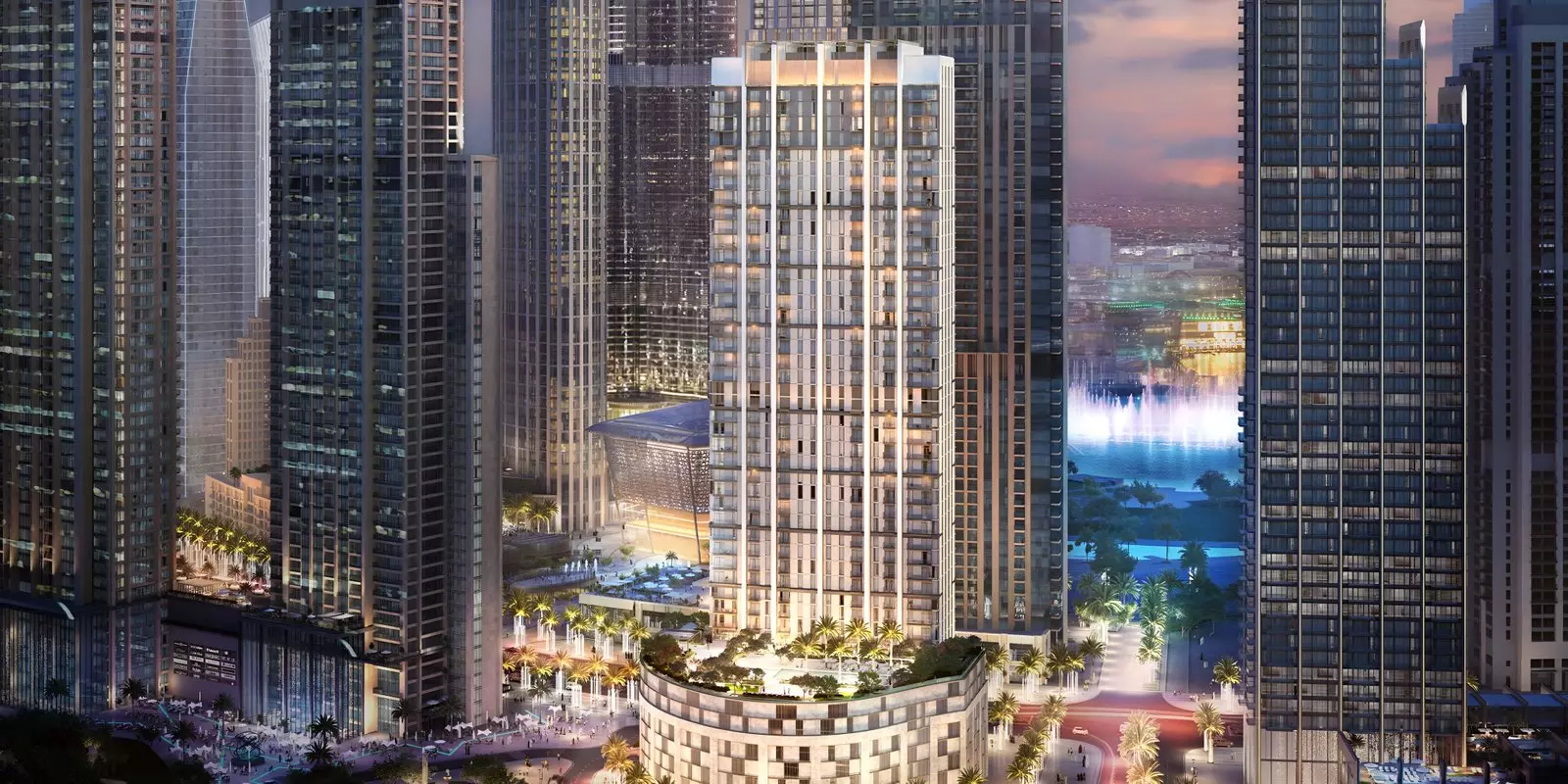 Burj Crown – main view