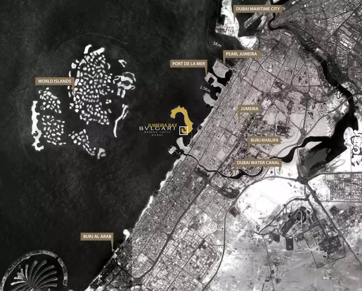 BVLGARI Marina Lofts – master plan