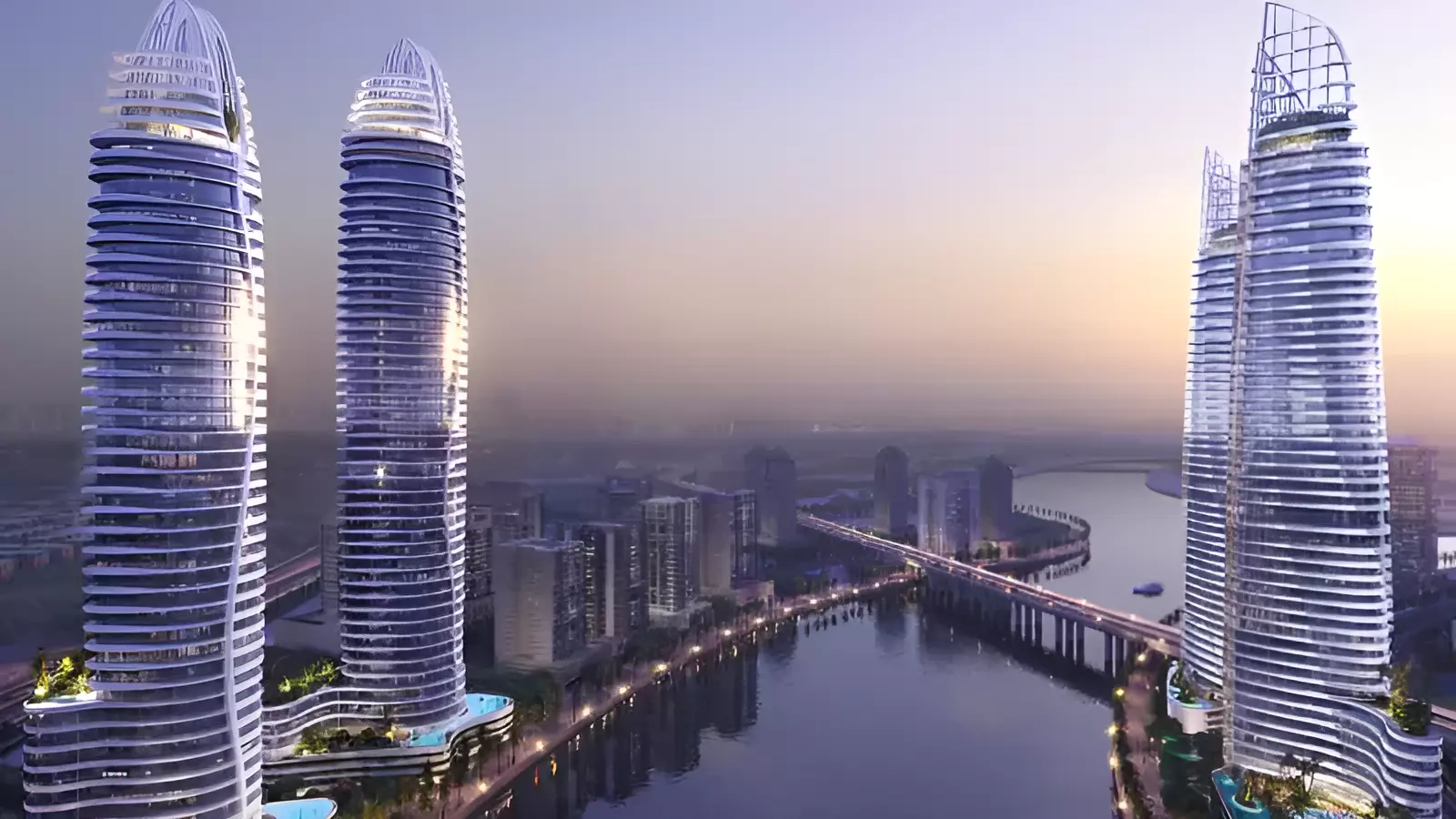Canal Crown — UAE Real Estate Project