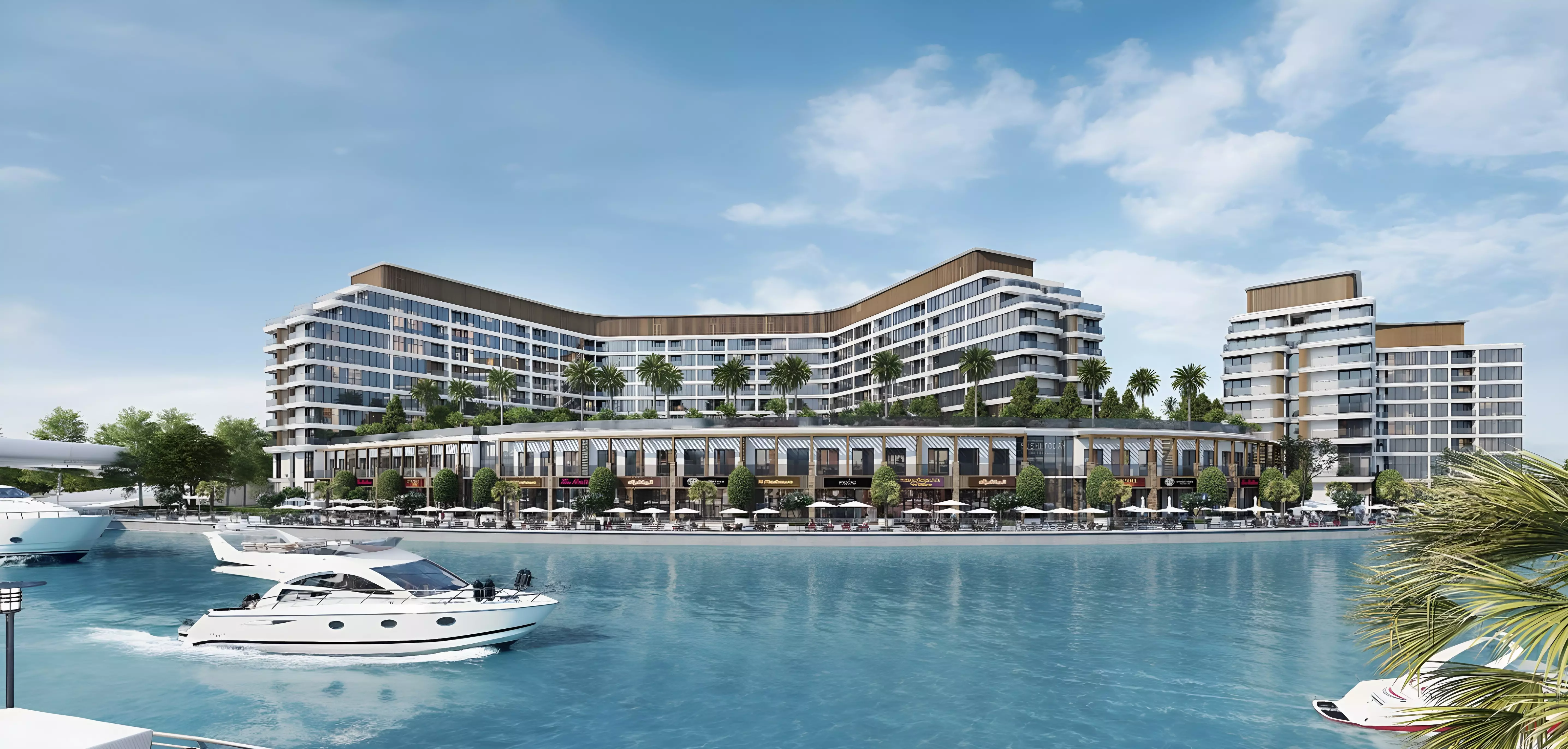 Canalside Marina Residences – main view