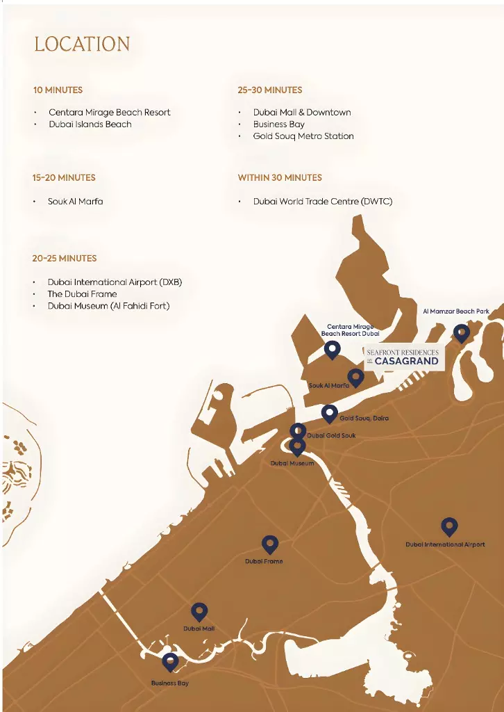 Casagrand Seafront Residences – master plan