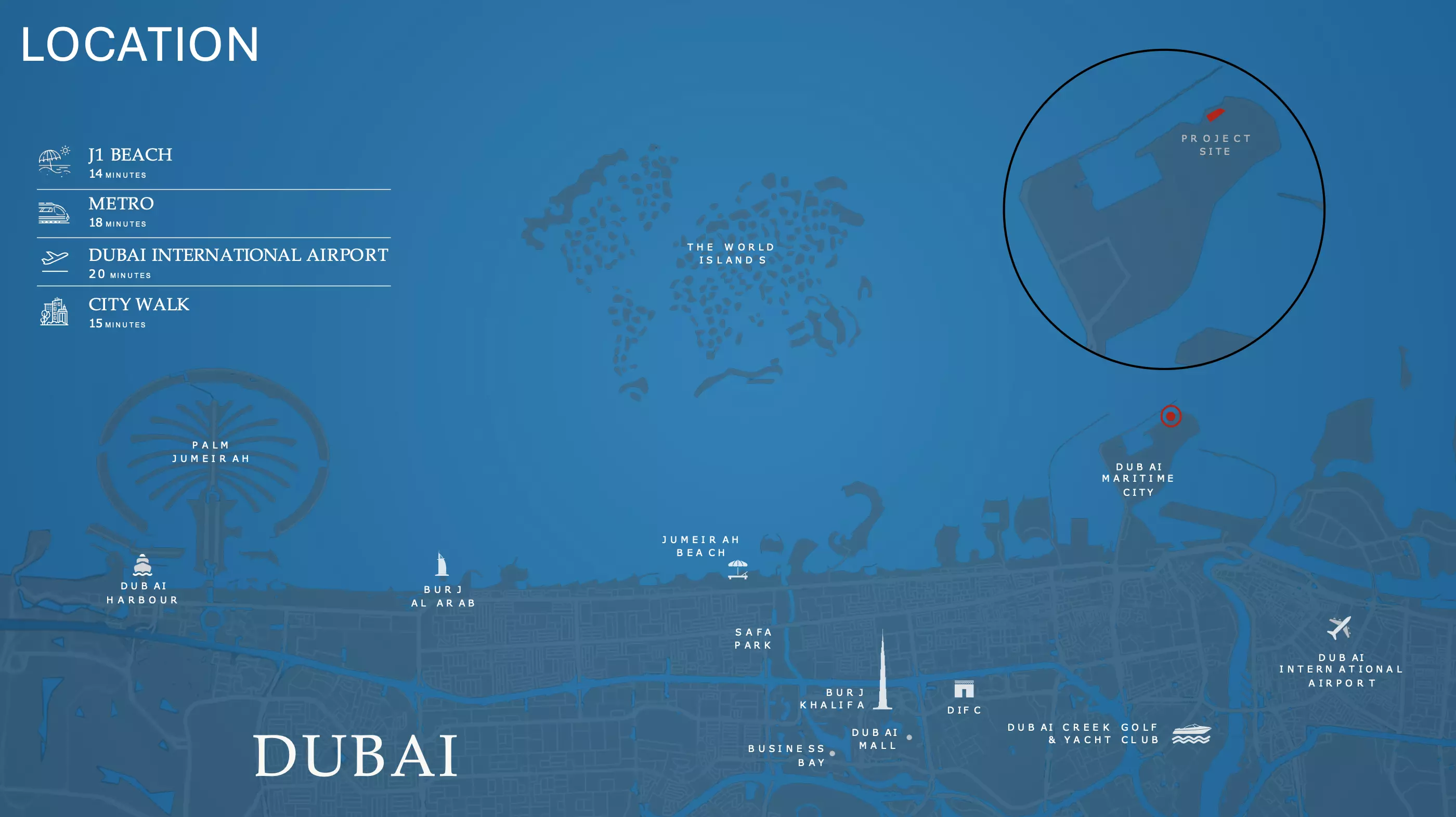Chelsea Residences By DAMAC – master plan