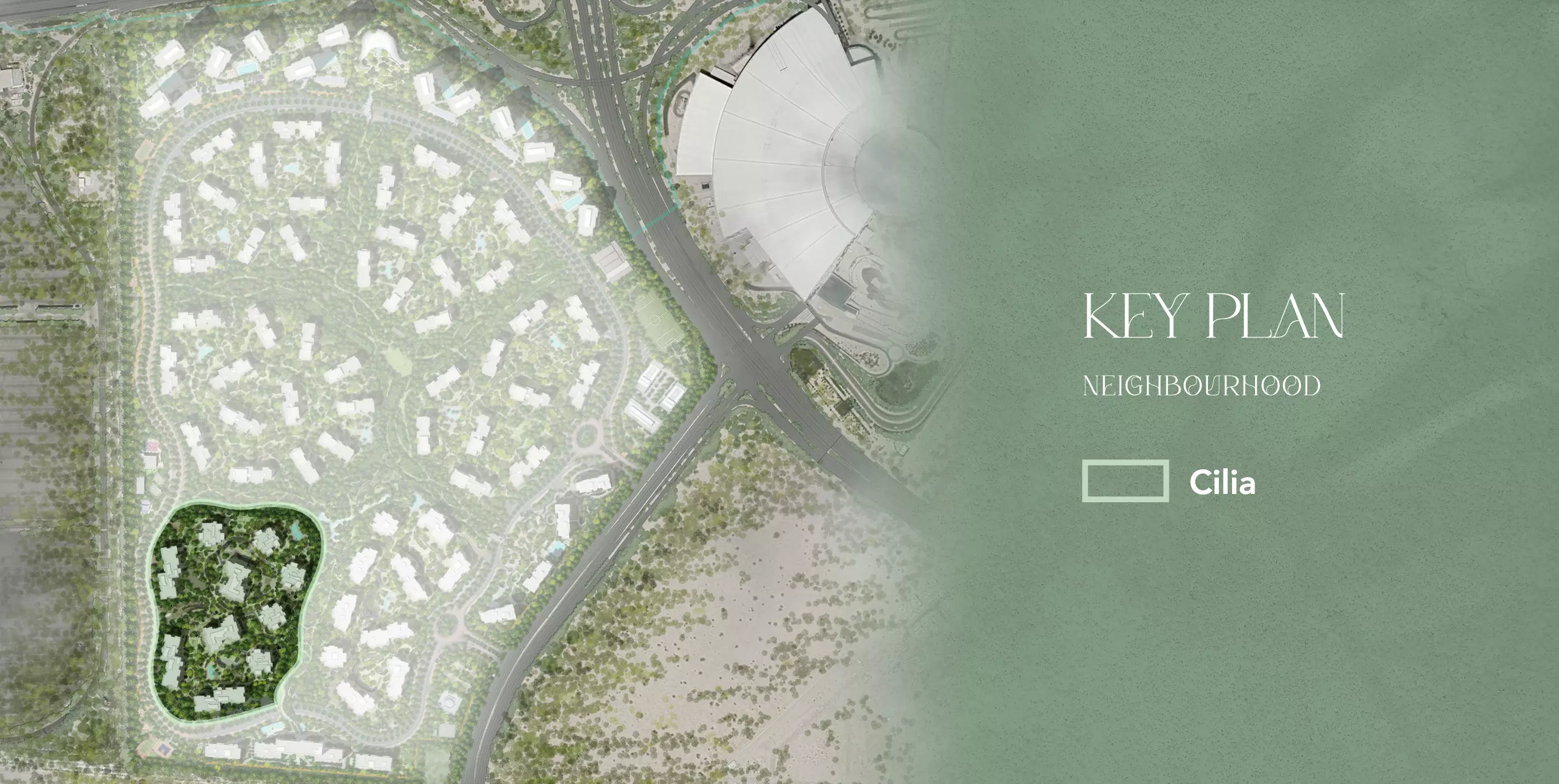 Cilia At Ghaf Woods – master plan
