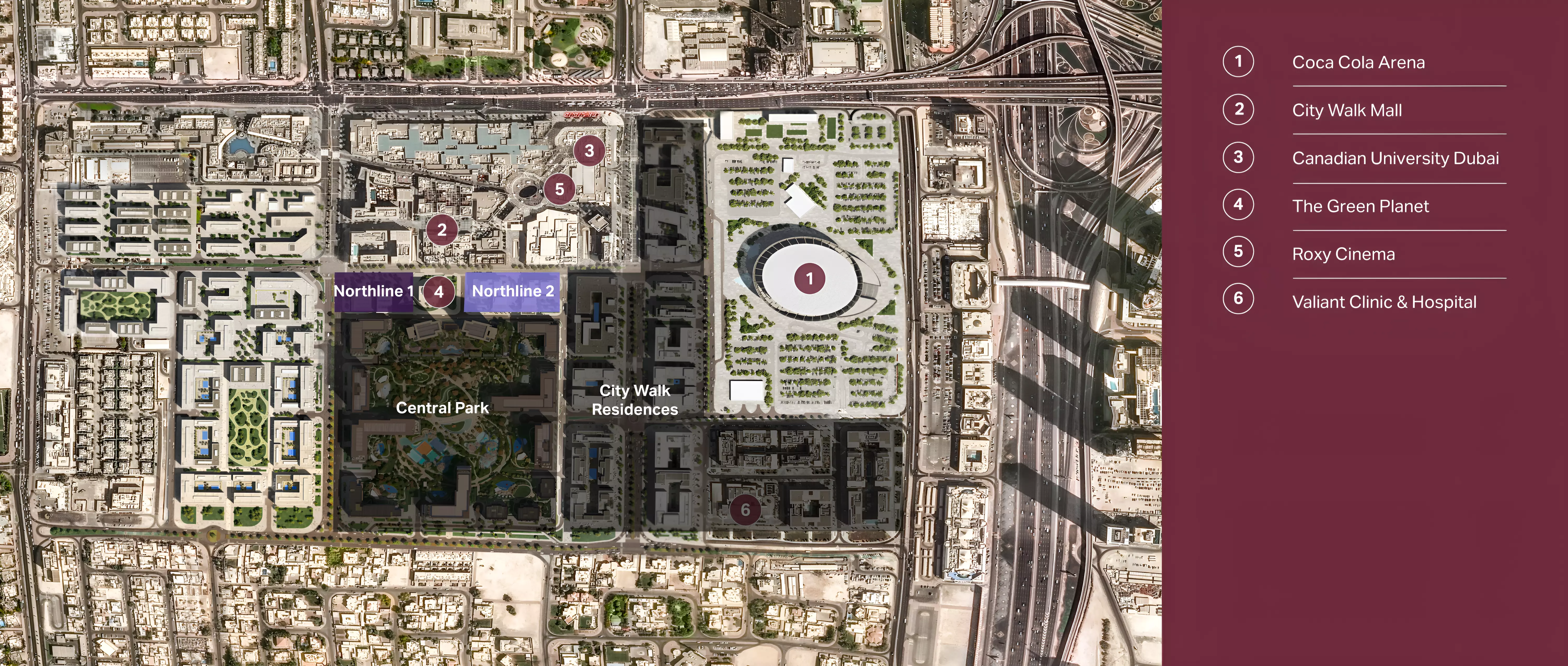 City Walk Northline Phase 2 By Meraas – master plan