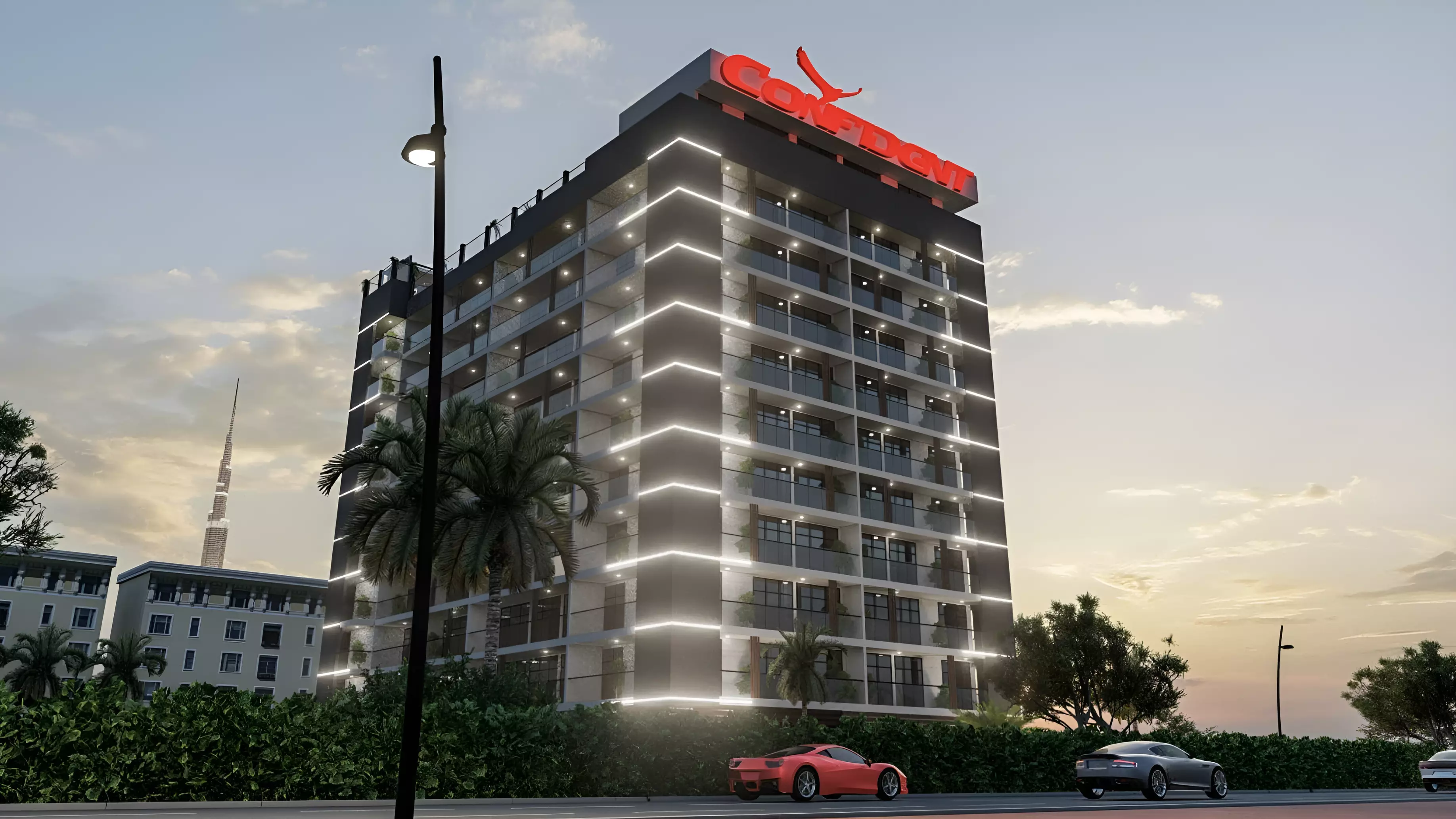 Confident Lancaster — UAE Real Estate Project