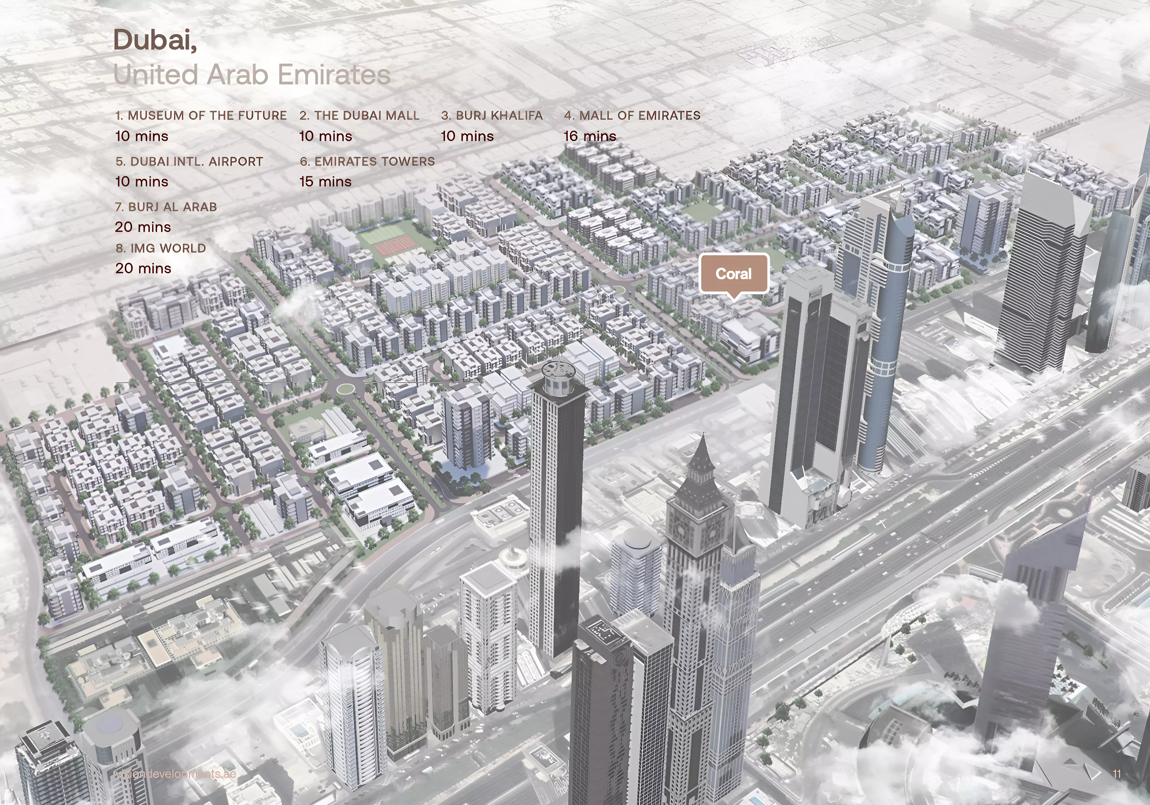 Coral By Vision – master plan