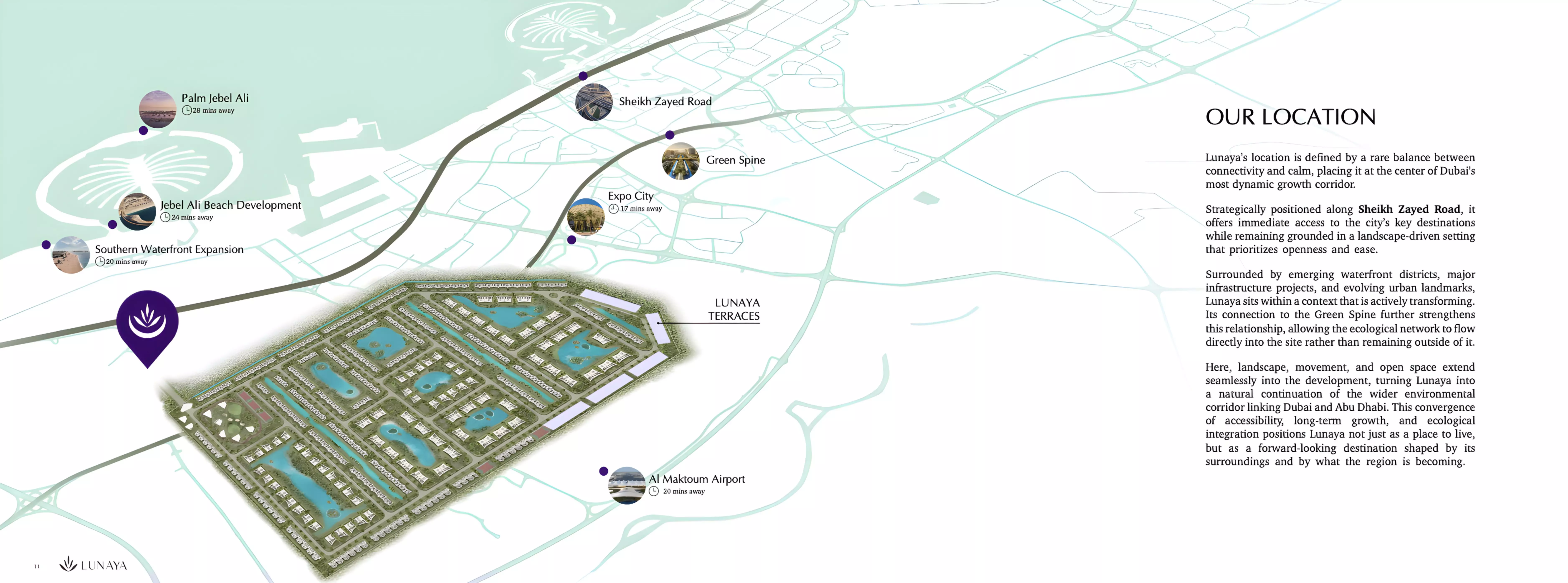 Cove at Lunaya Terraces – master plan