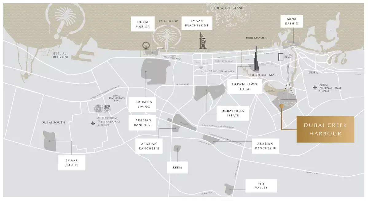 Creek Palace – master plan