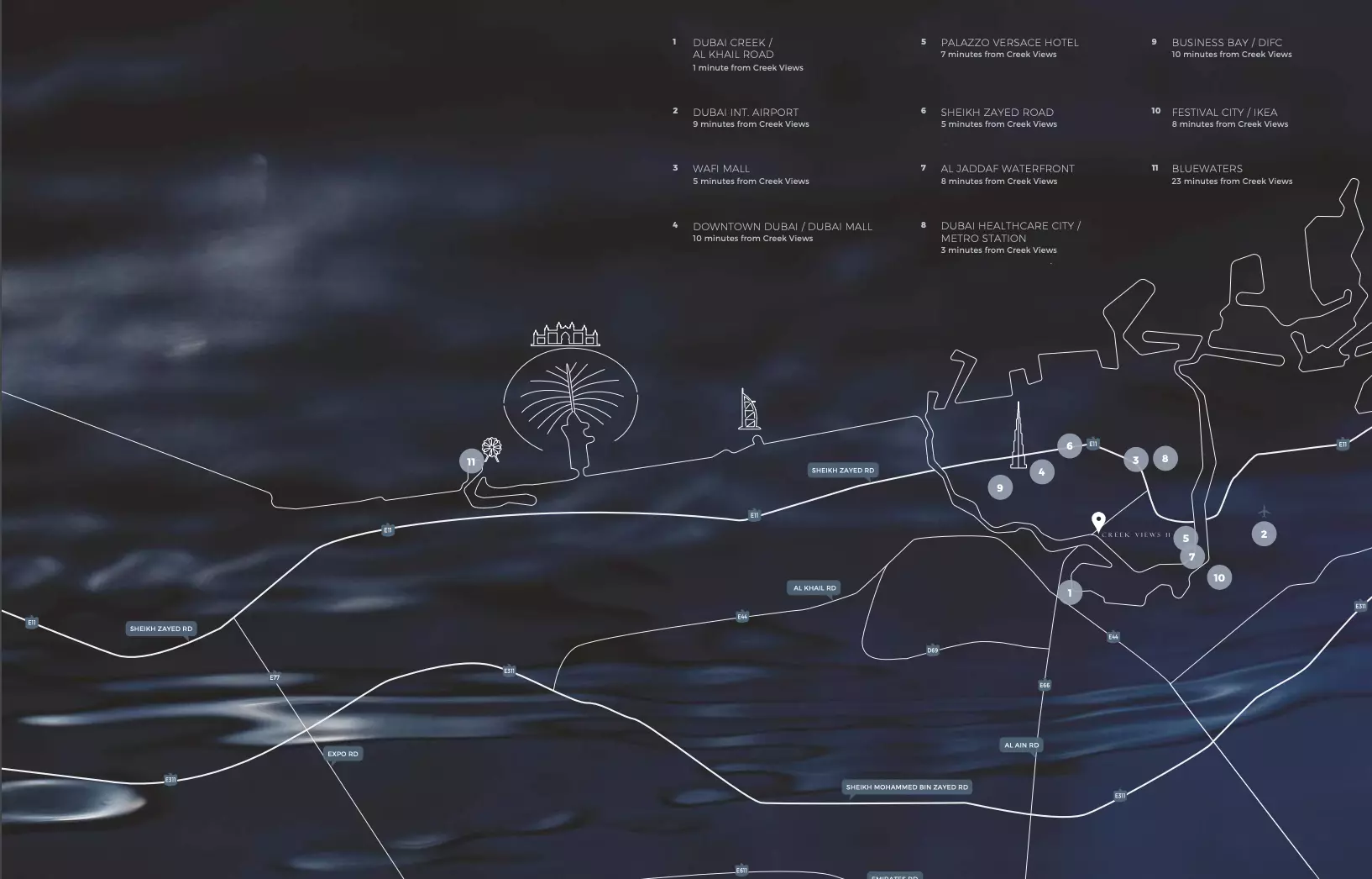 Creek Views Phase 2 By Azizi – master plan