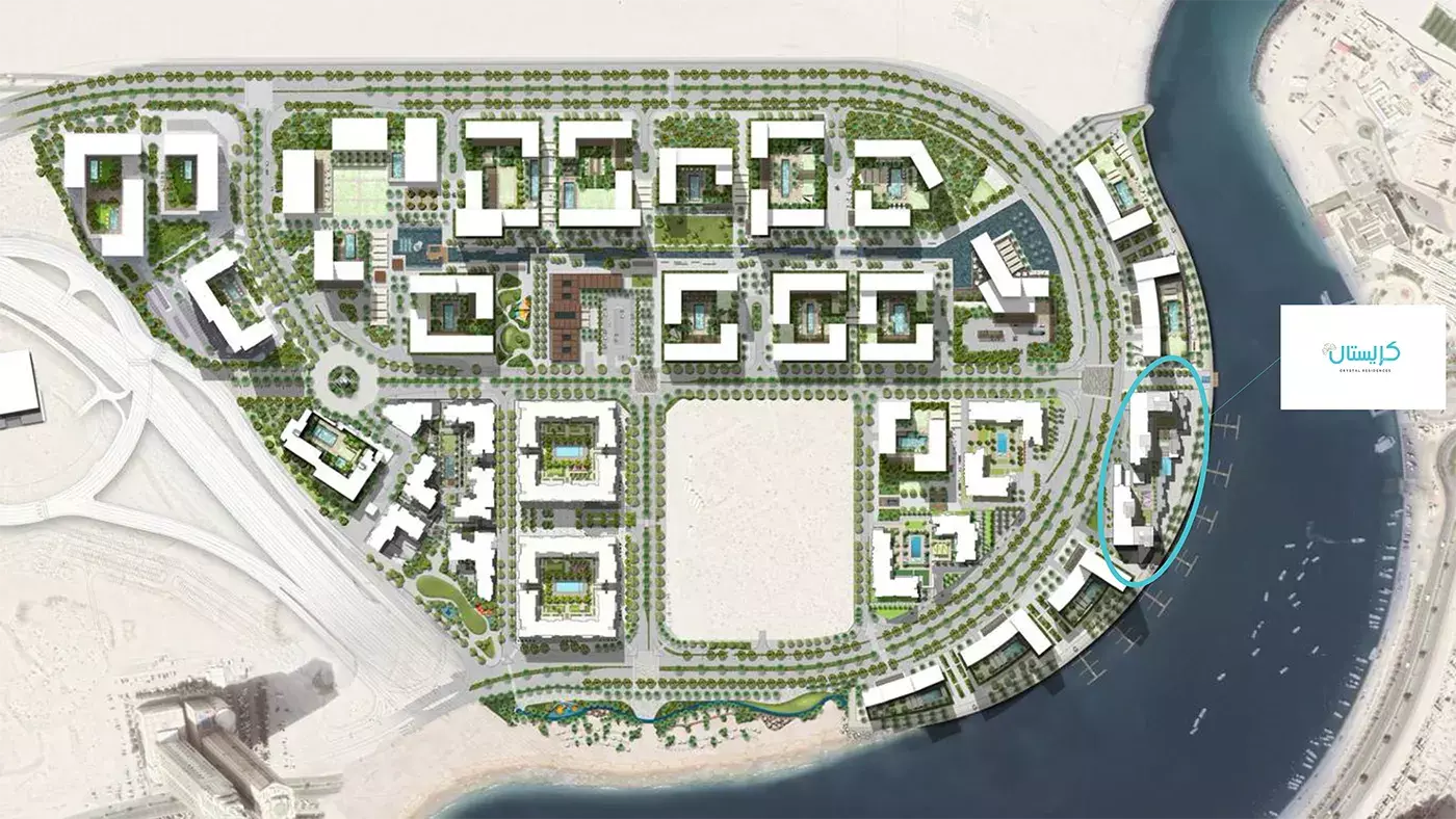 Crystal Residences – master plan