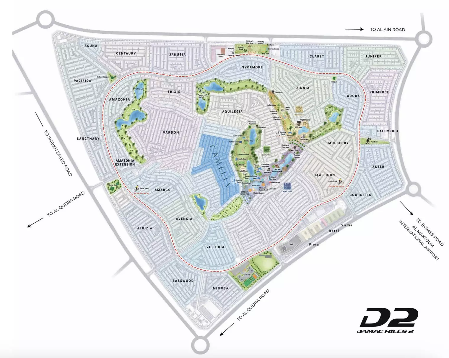 Damac Bay 2 – master plan