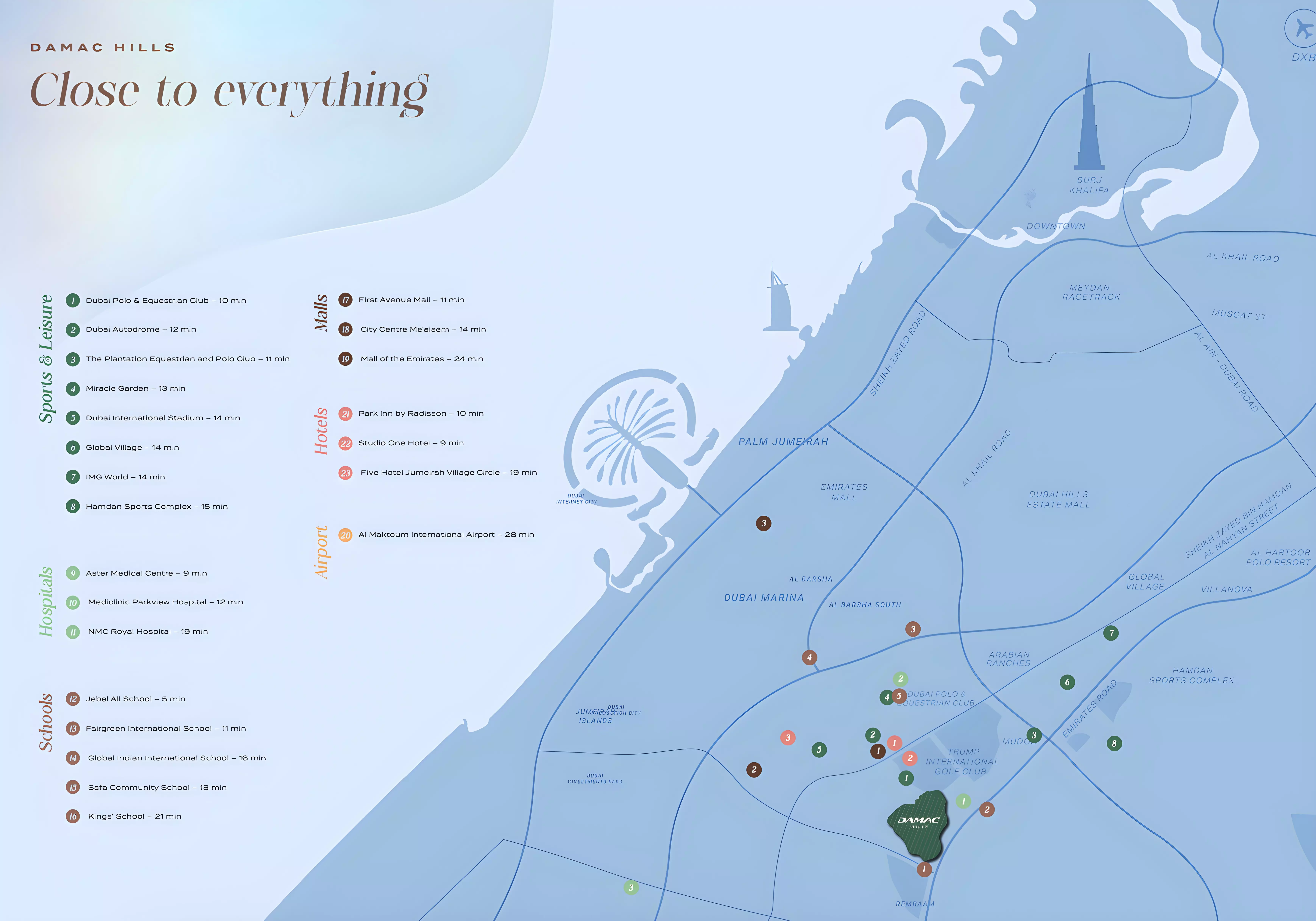 Damac District – master plan