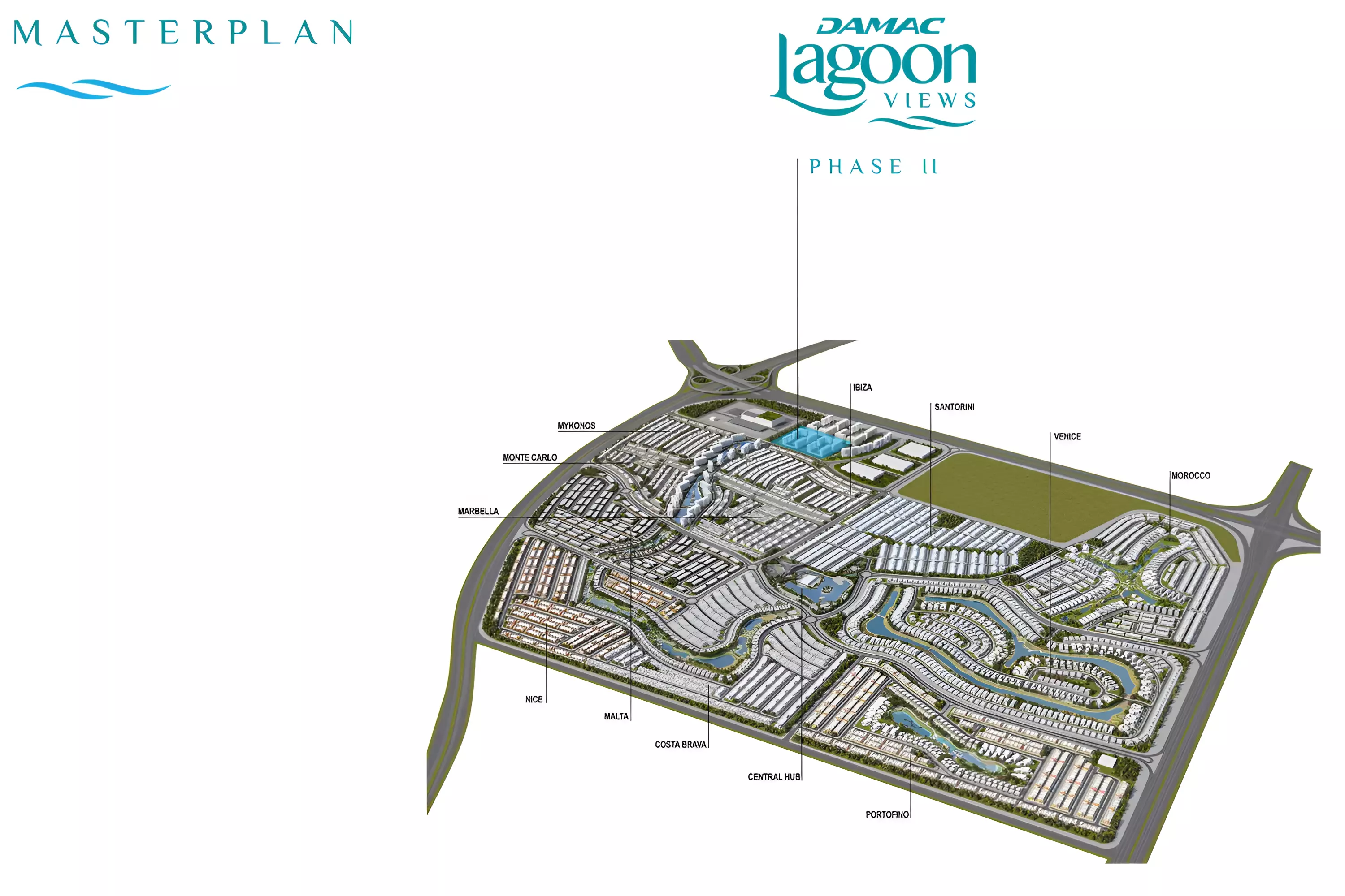 Damac Lagoon Views 2 – master plan