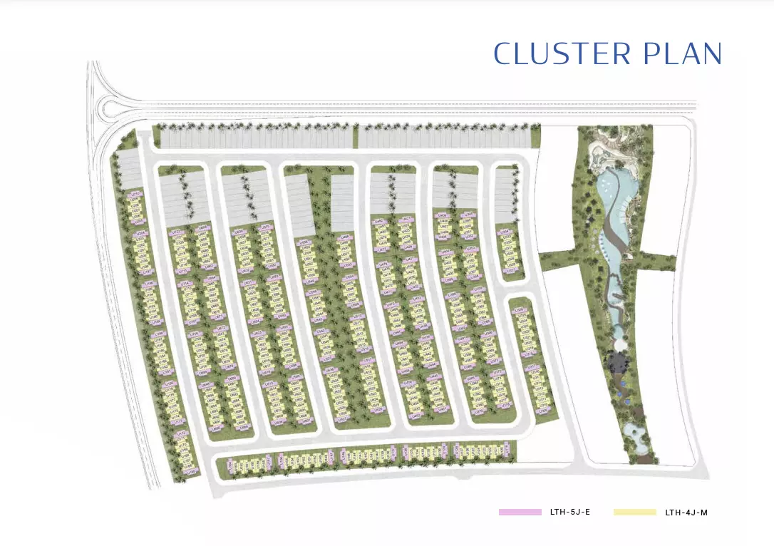 Damac Lagoons - Mykonos – master plan