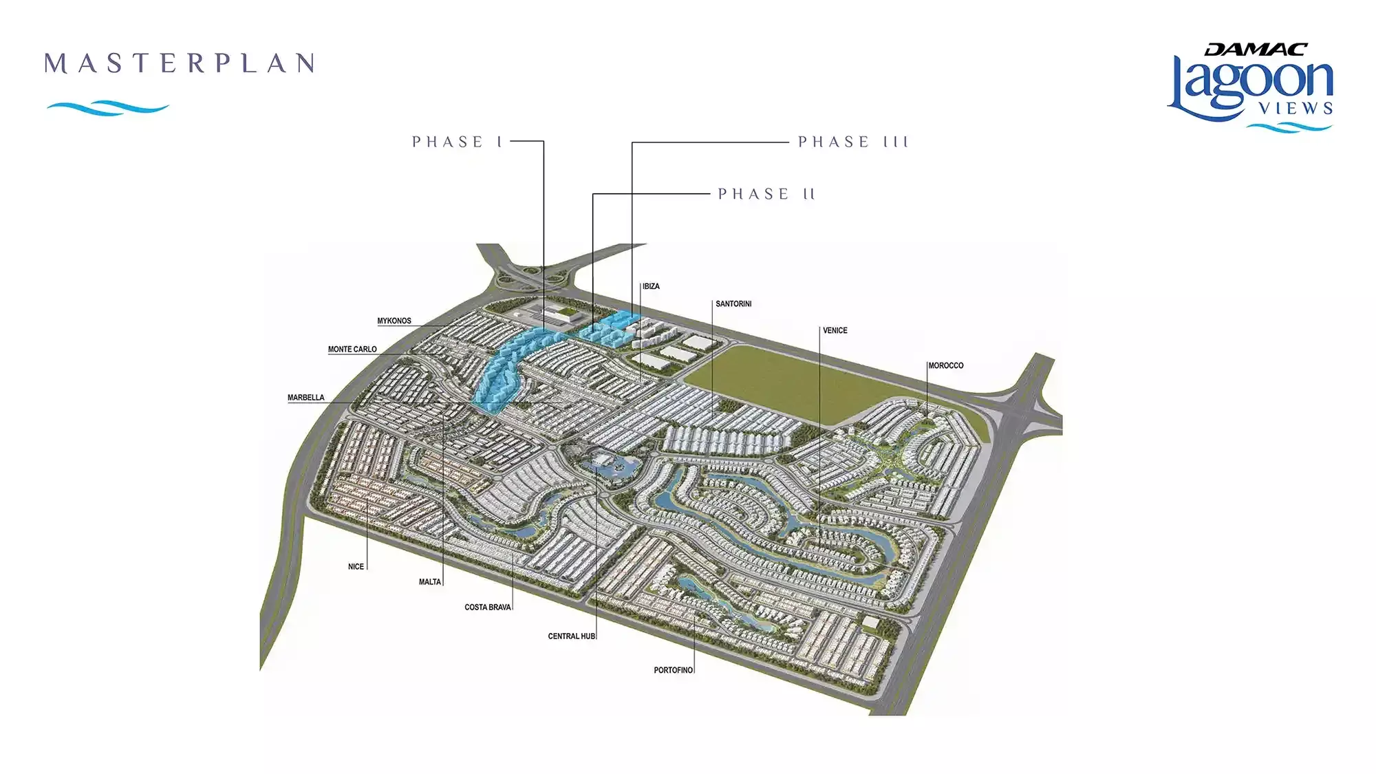 Damac Lagoons Views Phase 3 – master plan