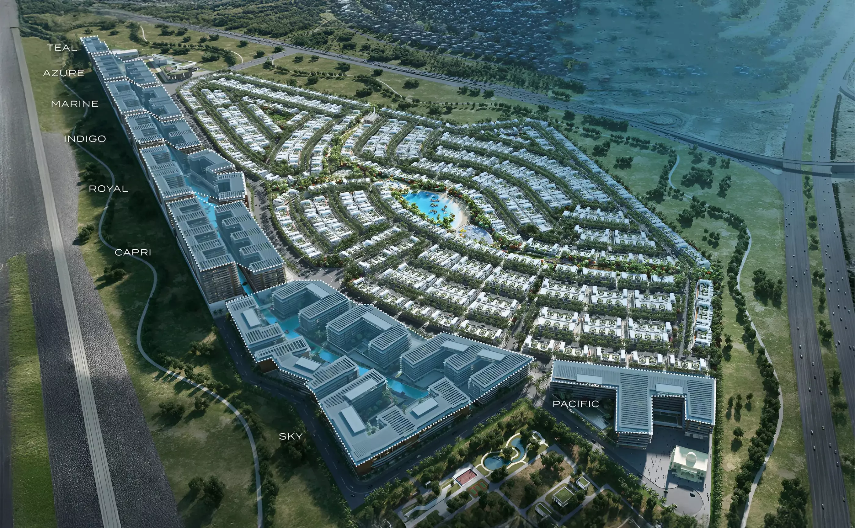 Damac Riverside Views Indigo – master plan